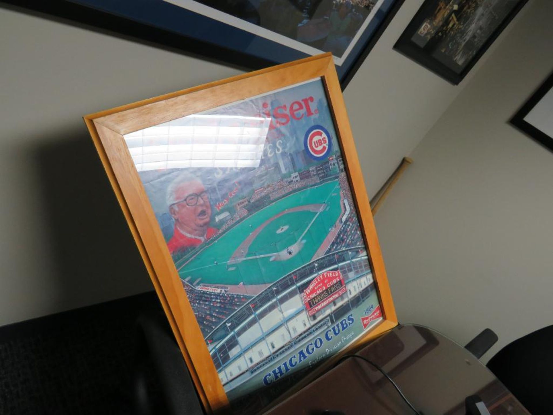 Lot c/o: (5) Framed Chicago Framed Art (1) Auctographed - Image 2 of 6