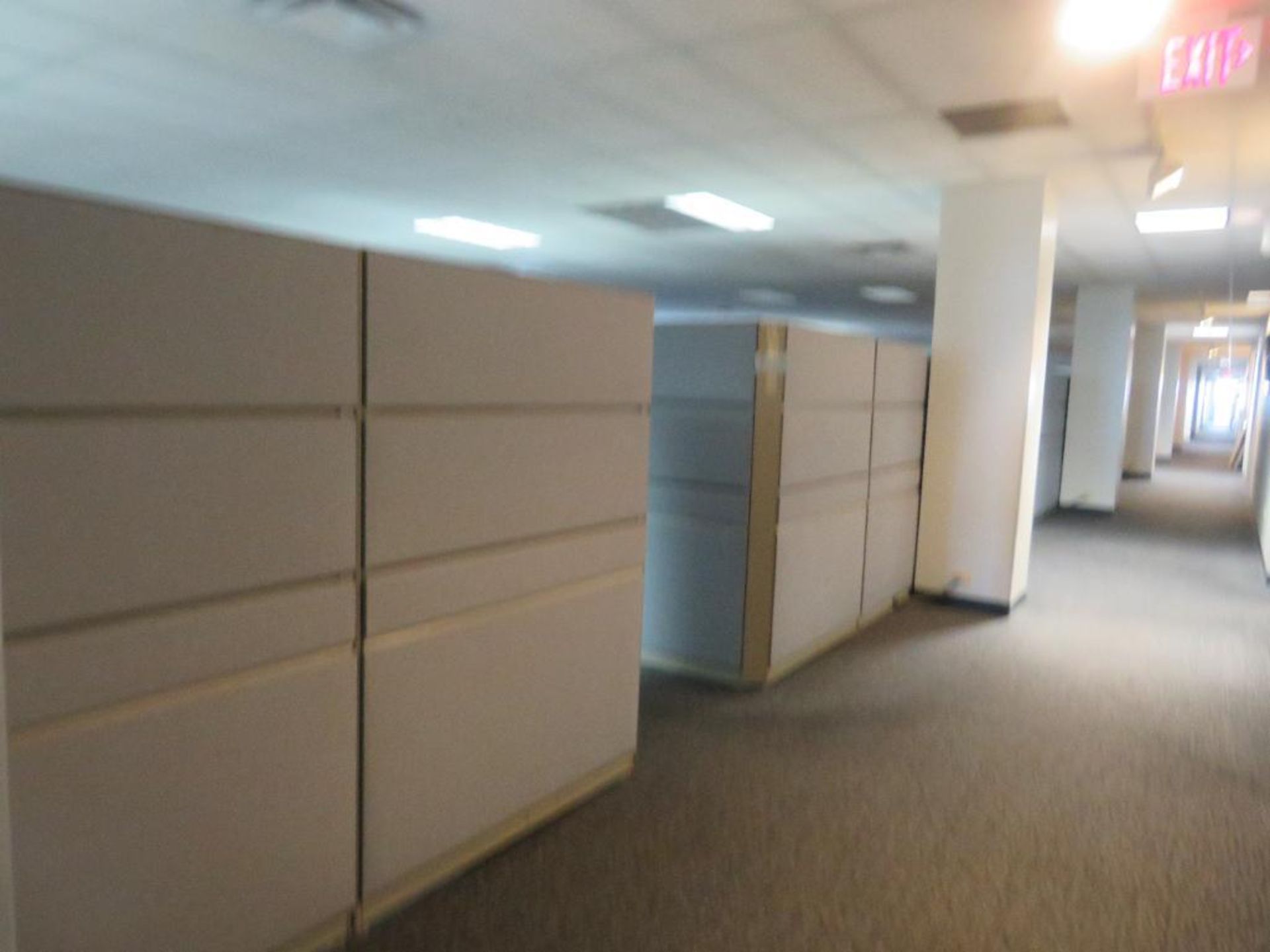Lot c/o: Large Quantity of Cubicle Partitions Appx. 12,000-Sq. Ft. of 67" & 54" Tall - Image 4 of 6