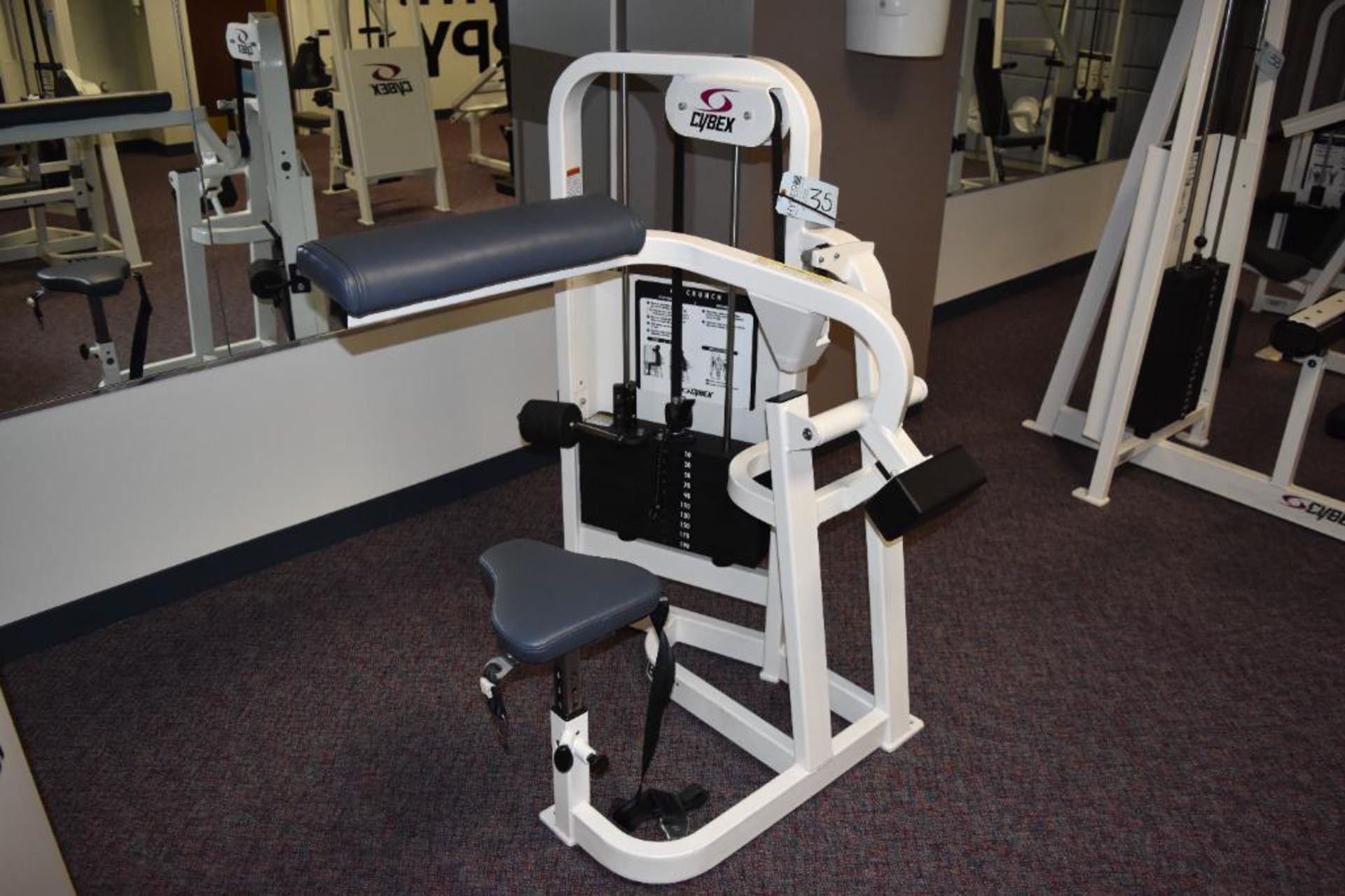 Cybex Ab Crunch Station S/N: 470591S226538, Model 47059109NNN - Image 2 of 4