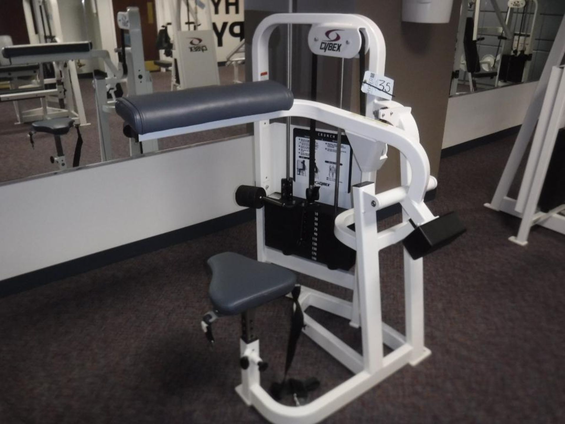 Cybex Ab Crunch Station S/N: 470591S226538, Model 47059109NNN