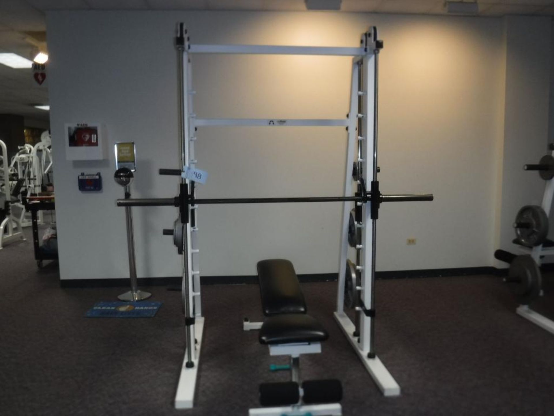 Promaxima Weight Bench with Outlaw Rack & Weights - Image 2 of 2