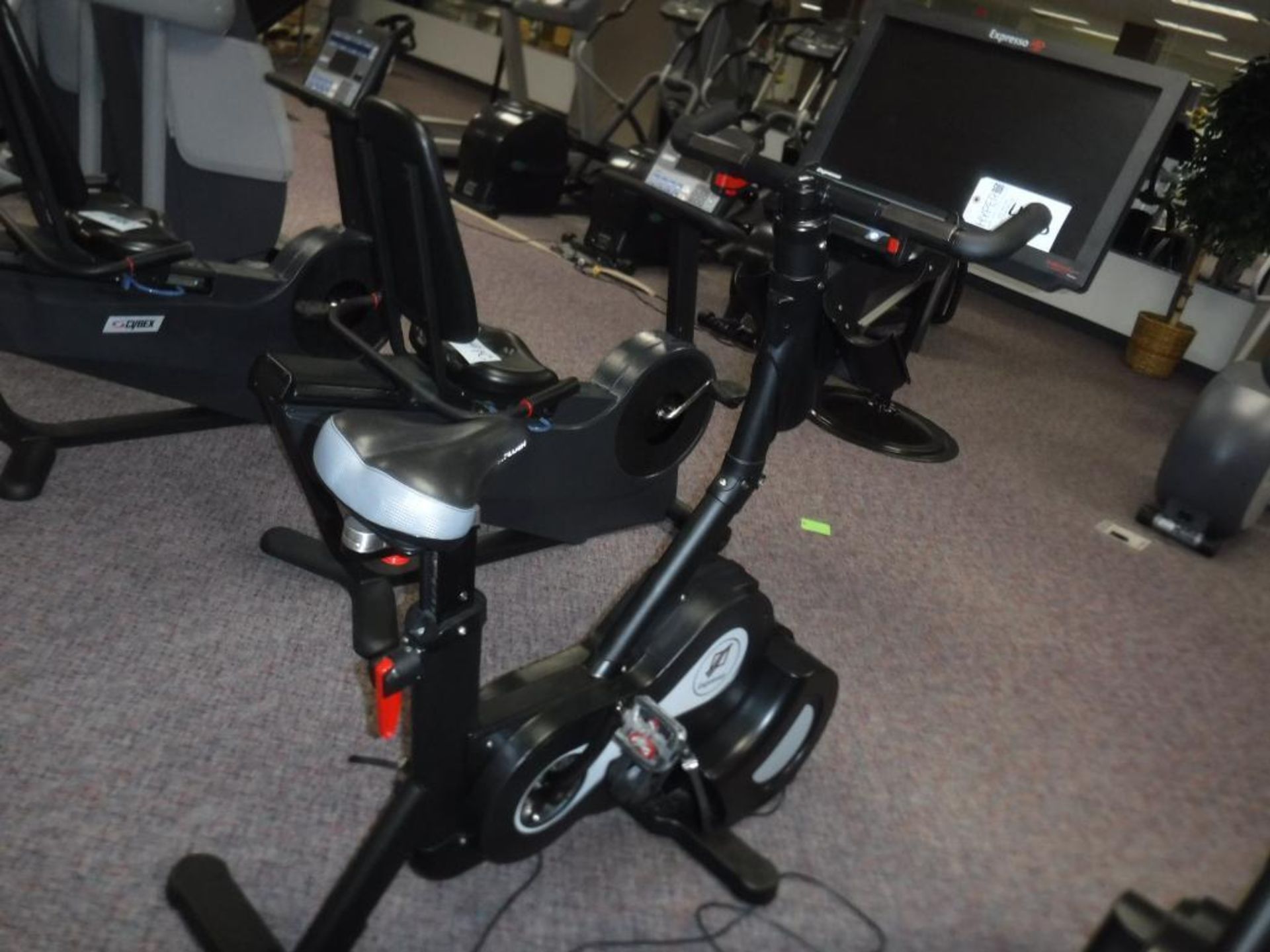 Lot c/o: (1) DiamondBack Preference HRT 1000R Exercise Bicycle Trainer S/N: J980920241-Q9, (1) Cybex - Image 2 of 11