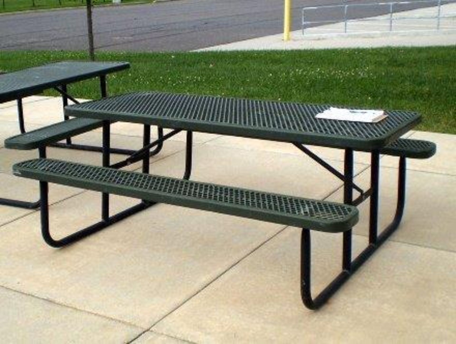 6 Ft Plastic coated Top Picnic Tables