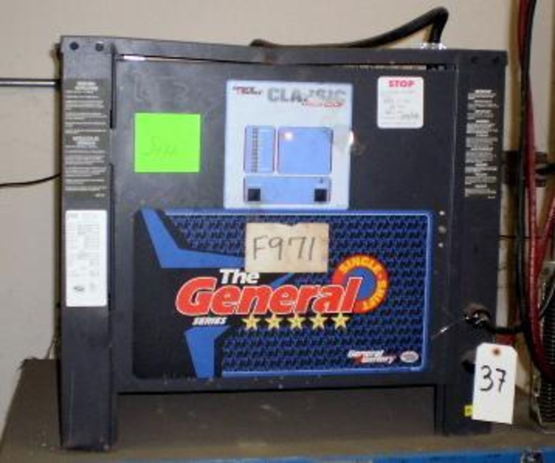 General Battery 36-Volt Model 5C3-18-9758 Electric Battery Charger S/N: ZE51288 (year n/a) (O.I.D. 3