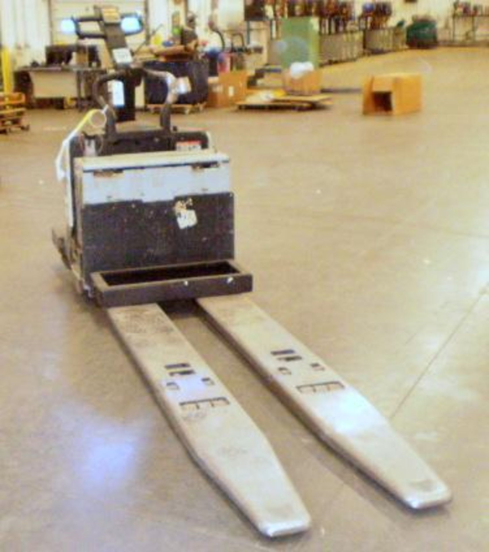 Crown 6,000-LBS. Capacity Model PE4000-60 Electric Walk Behind Pallet Jack