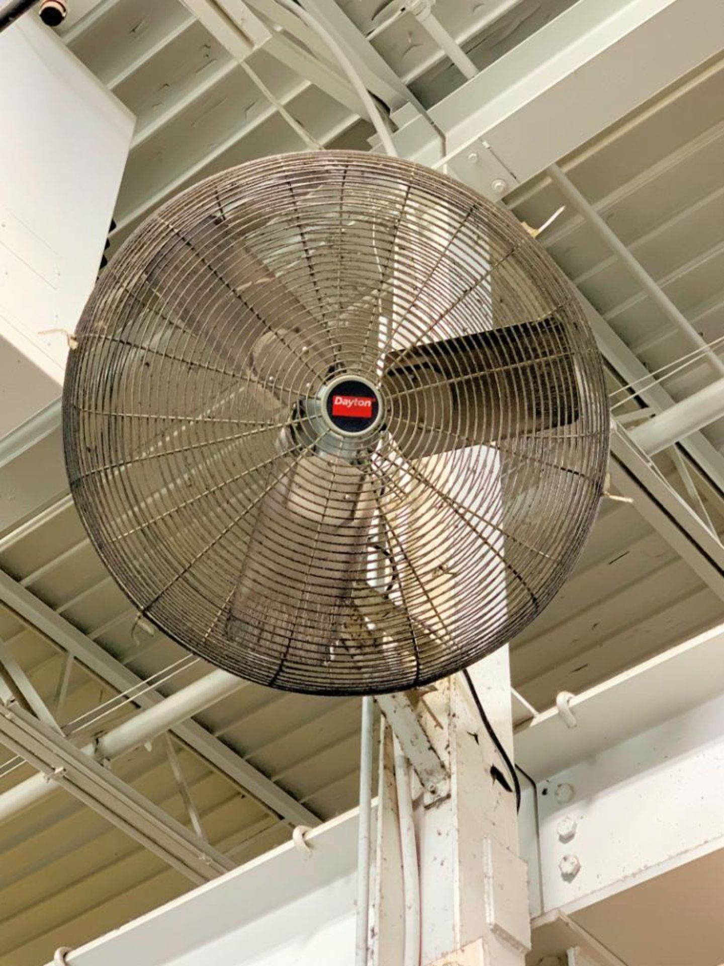 Lot-(11) Post Mounted Shop Fans - Image 11 of 22