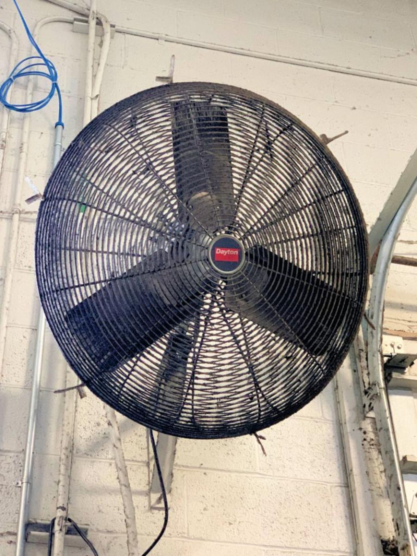 Lot-(11) Post Mounted Shop Fans - Image 19 of 22