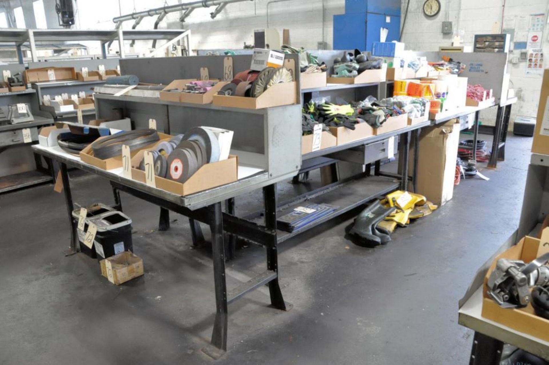 Lot-(6) Standard Work Benches, (Contents Not Included), (Not to Be Removed Until Empty) - Image 2 of 3