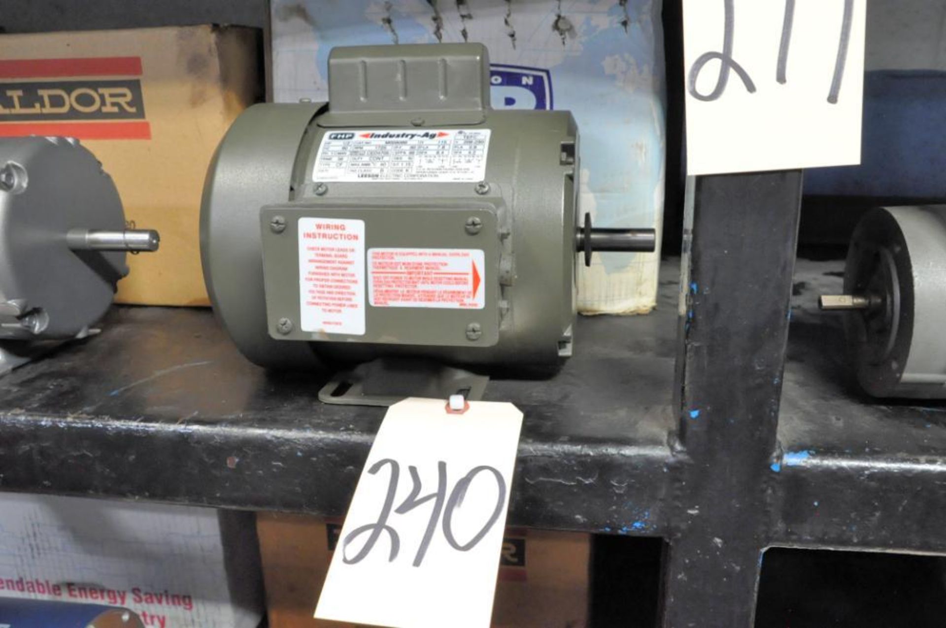 Leeson 1/2-HP Motor, 1-PH