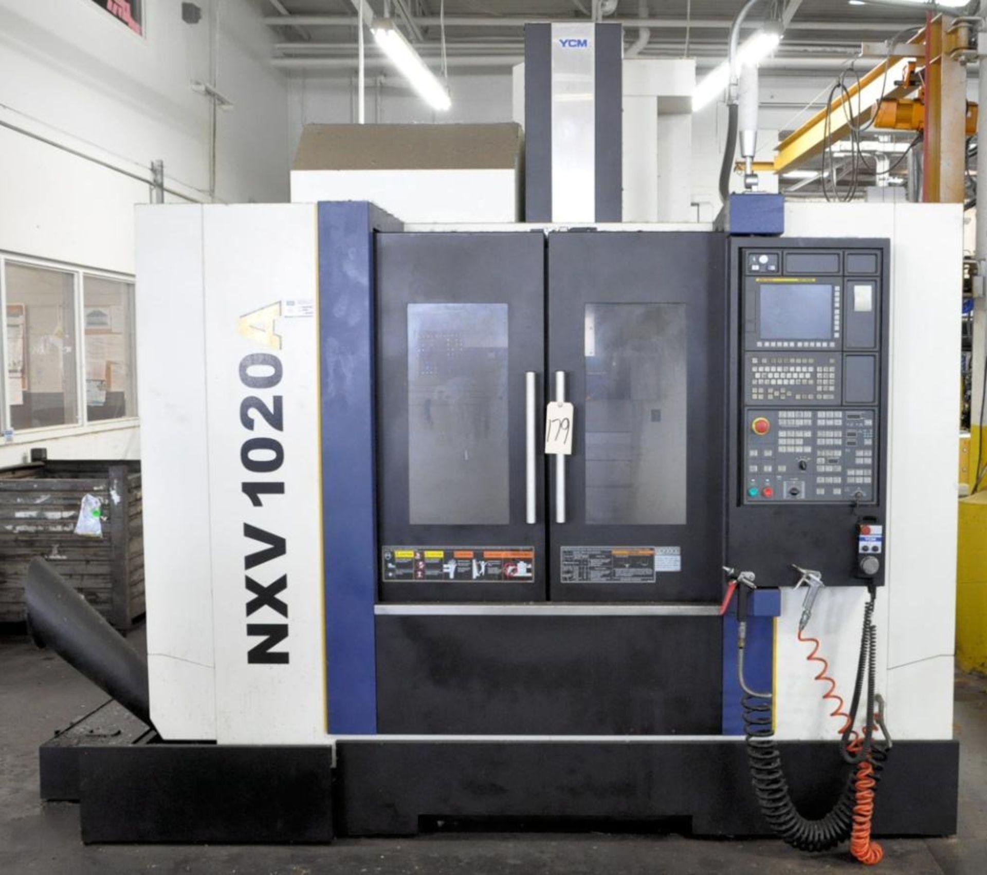 Yeong Chin Machinery (YCM) Model NXV1020A CNC Vertical Machining Center S/n 0918 (2016), YCM Fanuc M