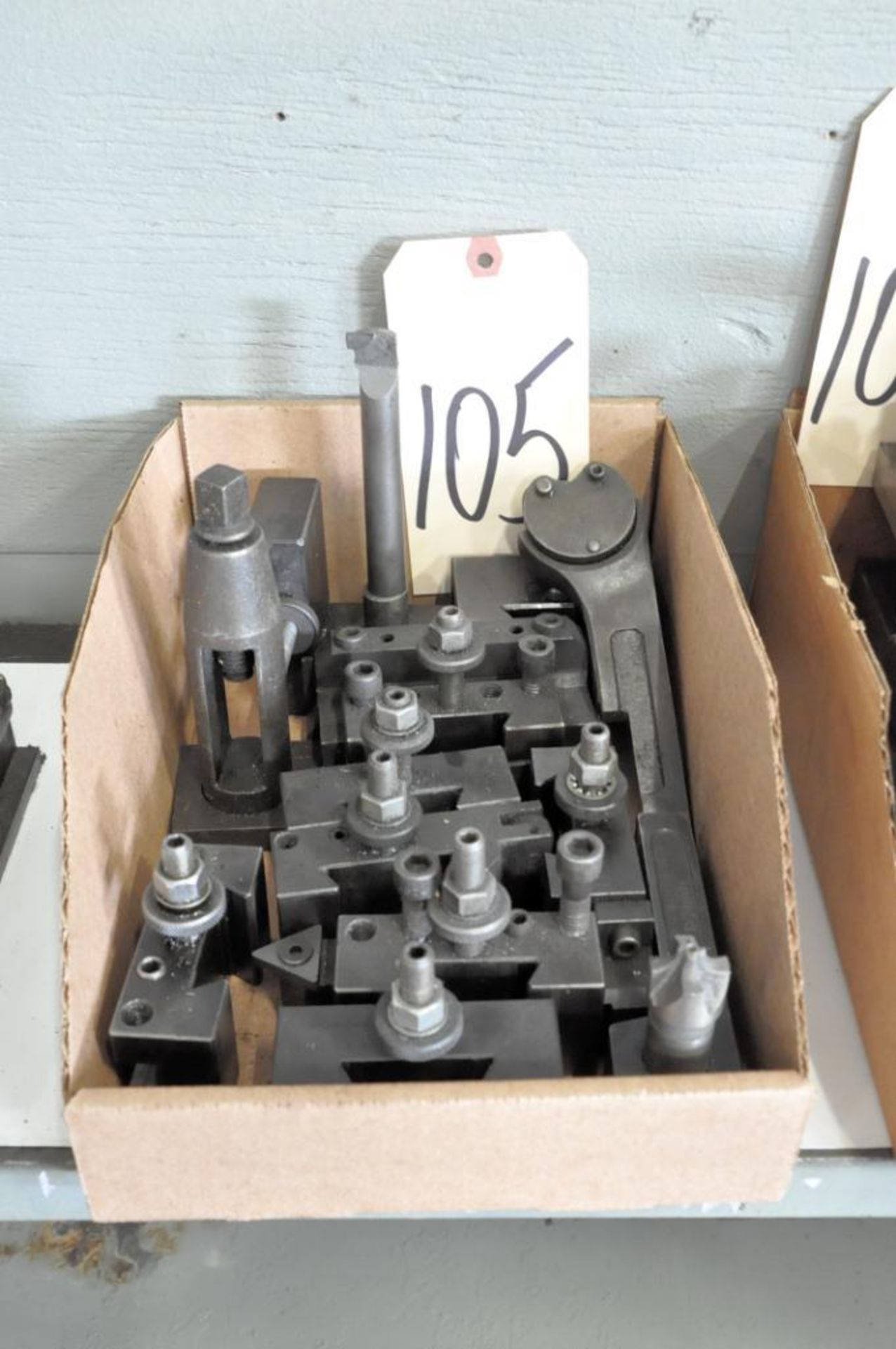 Lot-Various Post Tool Holders in (1) Box