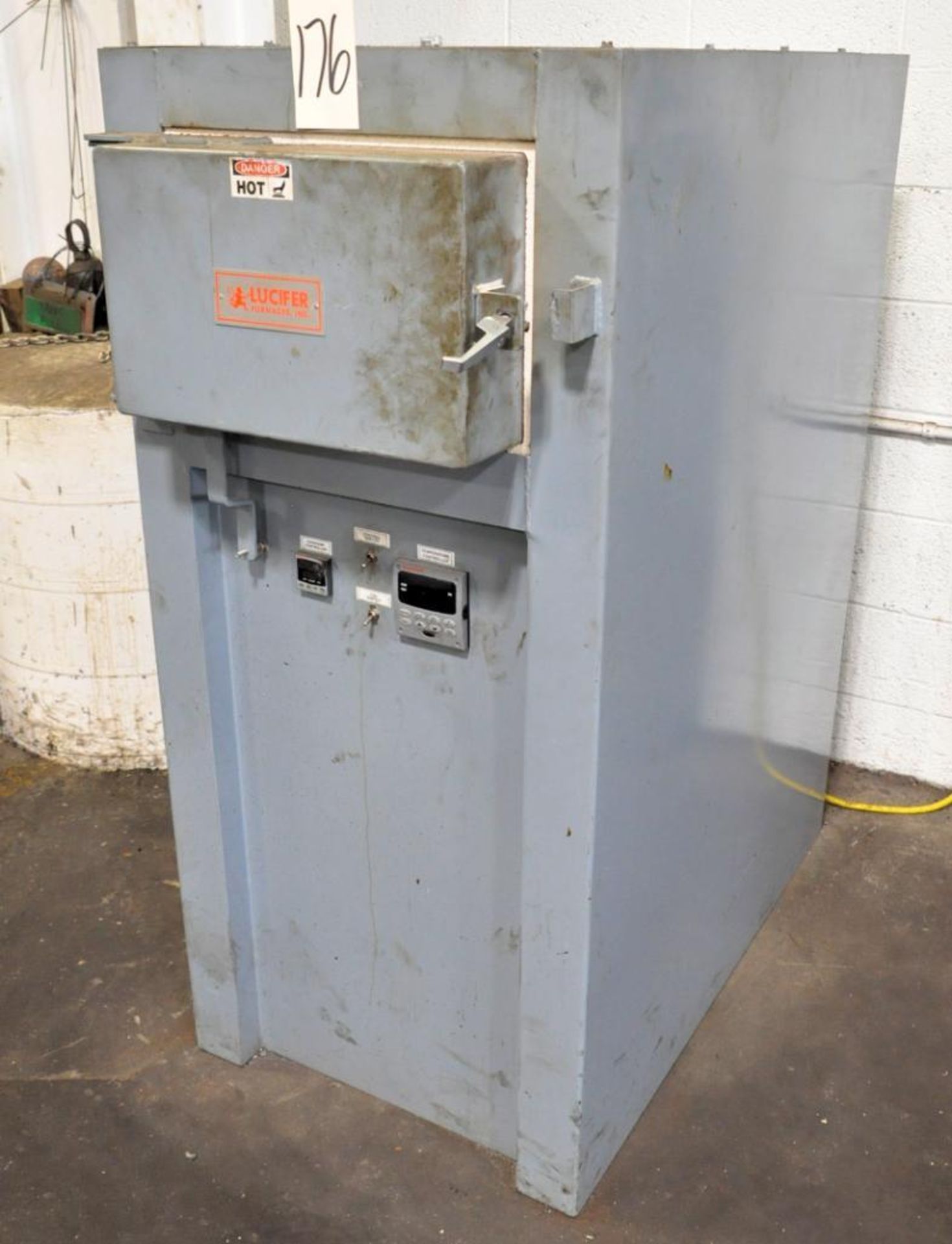 Lucifer Model 42-H24, 1200-Degree Fahrenheit Max Temperature Single Door Furnace, S/n 2596, 230/1/60