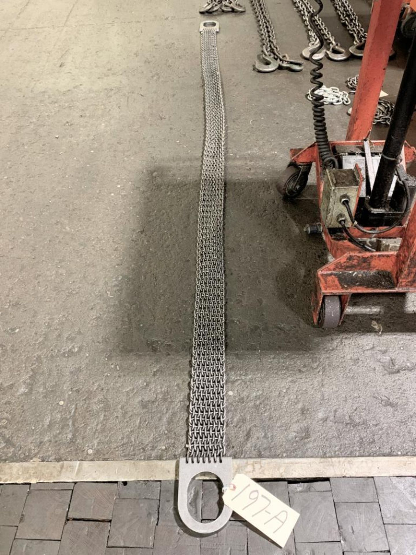 1/2" Link x 20' Long 2-Hook Chain, Cert Tag - Image 3 of 3