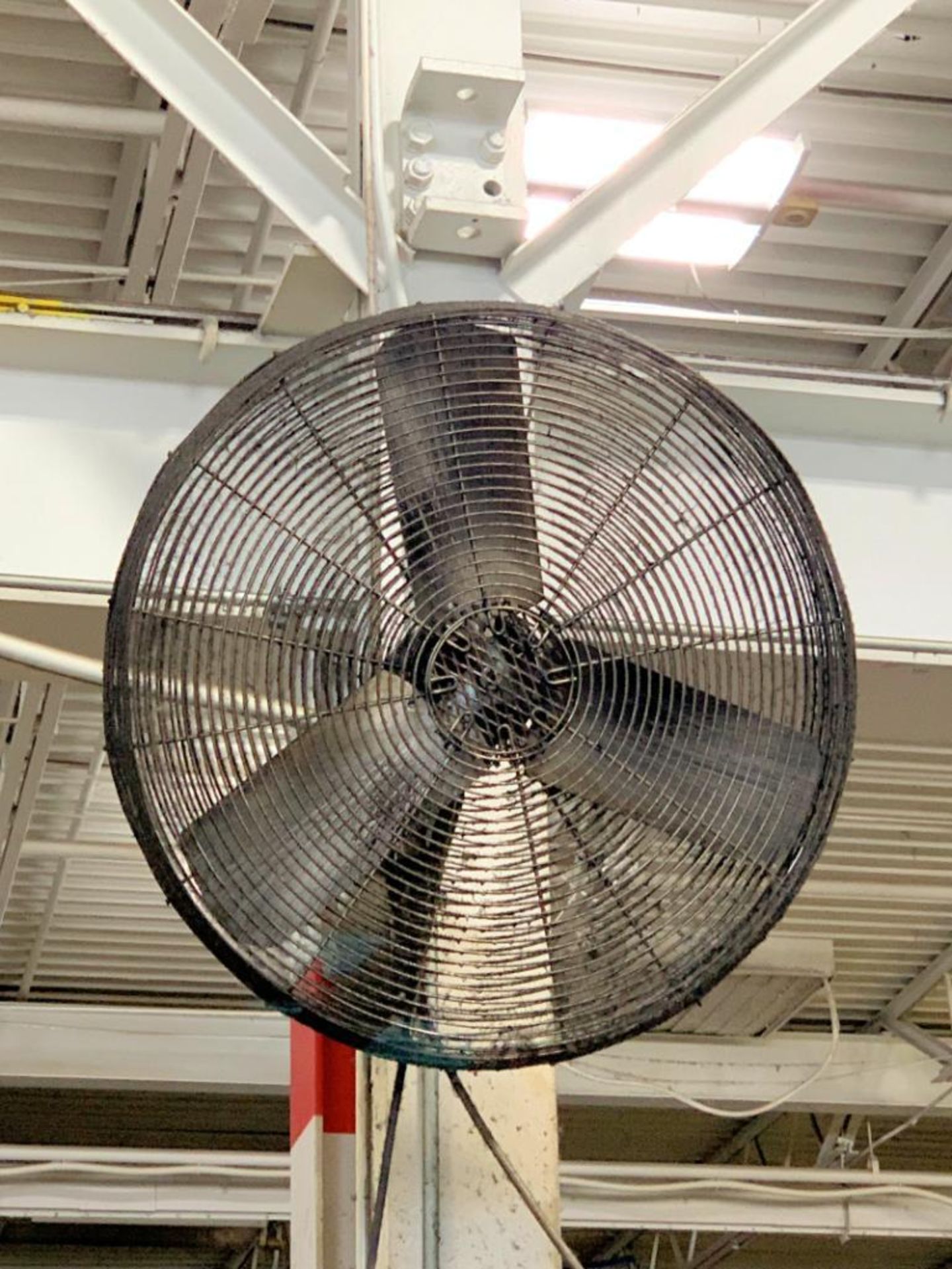 Lot-(11) Post Mounted Shop Fans - Image 10 of 22