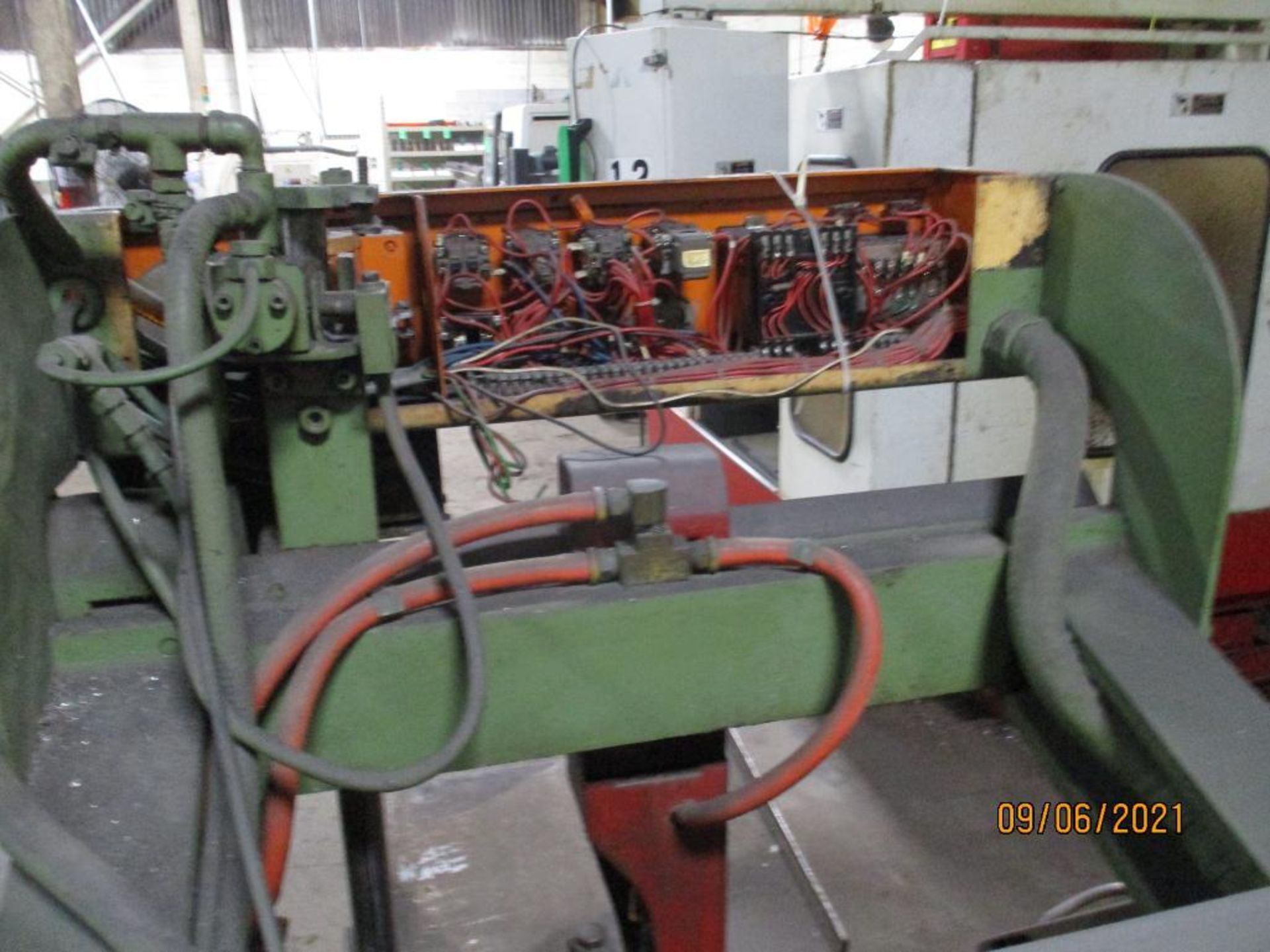 Kasor Johnson Model HA-16 Automatic Horizontal Bandsaw S/N: 402512 For Parts Or Scrap - Image 5 of 7