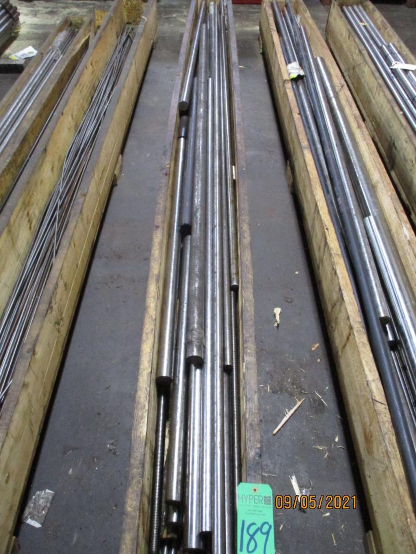 Crate Of Multi Size Steel Bar Stock