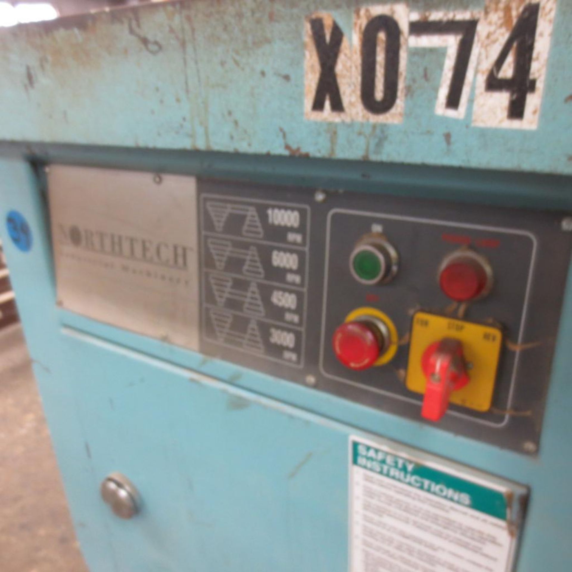 Northtech Model NT-525-73 Single Spindle Shaper S/N: 990481, 3 PH, 230V ( WS X074 ) - Image 3 of 6