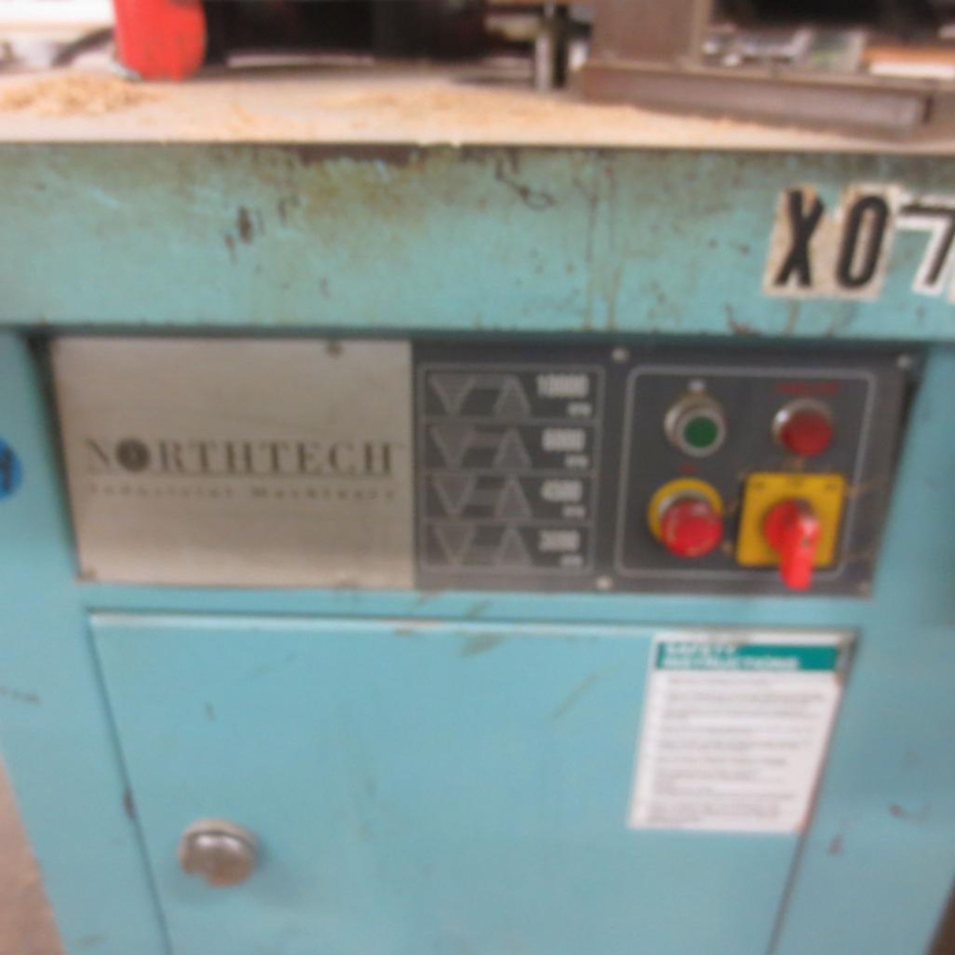 Northtech Model NT-525-73 Single Spindle Shaper S/N: 990481, 3 PH, 230V ( WS X074 ) - Image 2 of 6