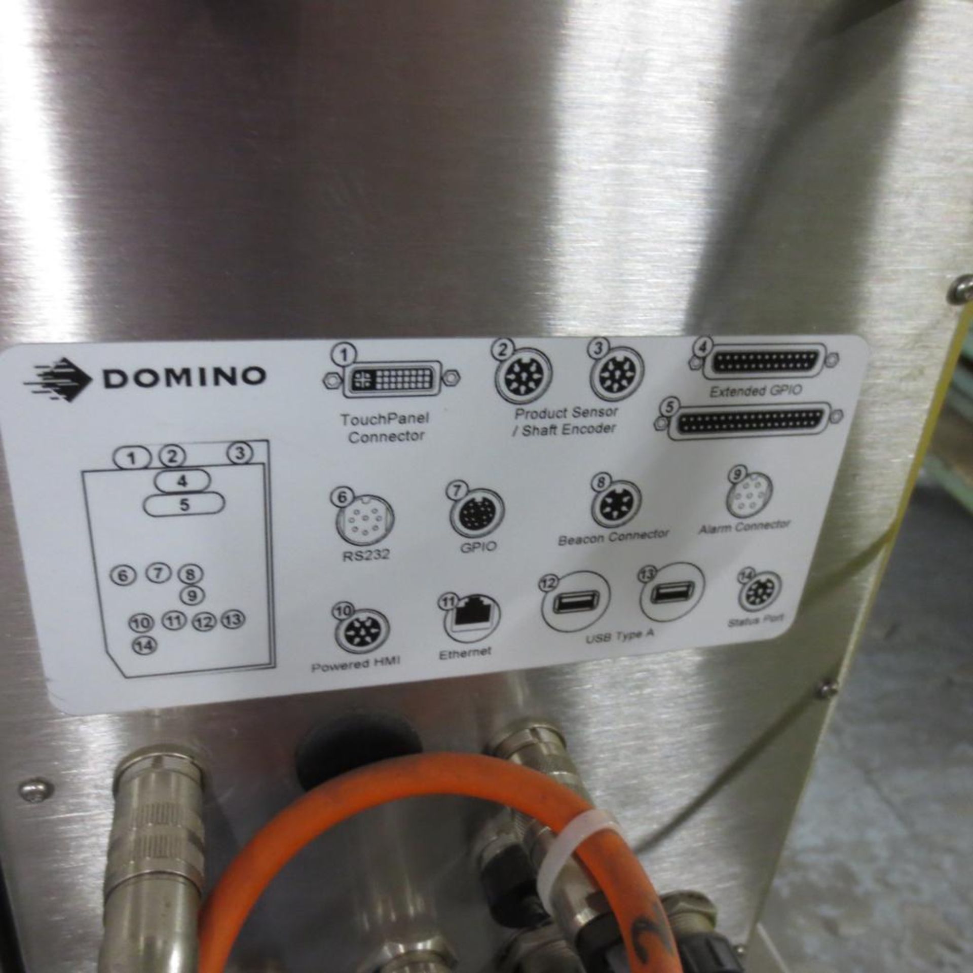 (4) Domino Model Ax350i Marking Machines ***PARTS MACHINES, NOT OPERABLE*** - Image 4 of 5