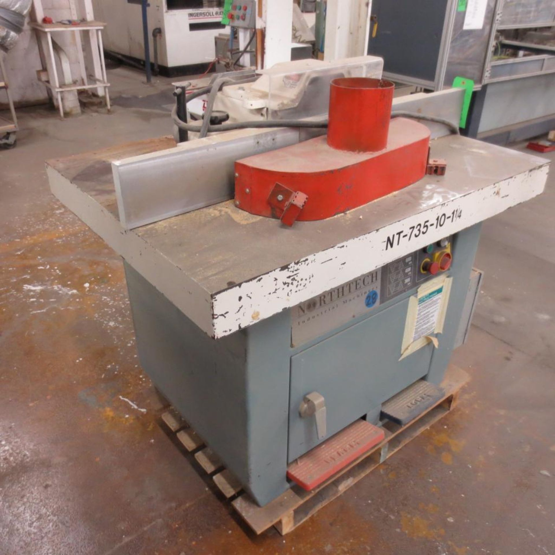 Northtech Model NT-735-10-1 1/4 Single Spindle Shaper S/N: 020272, 10 HP, 3 PH, 460V (WS 28 ) - Image 2 of 3