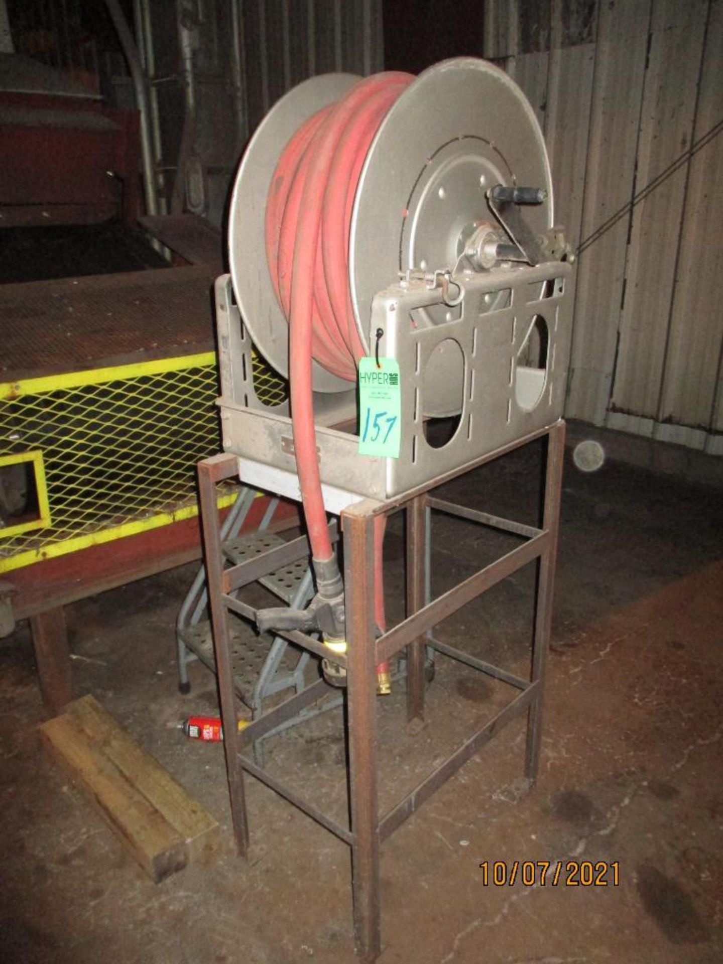 Hose Reel With High Pressure Hose