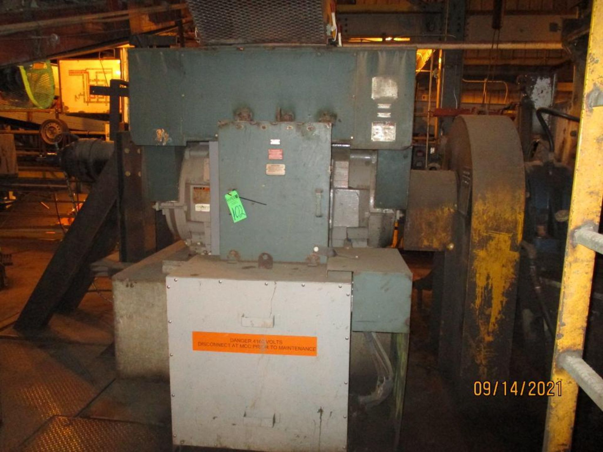 American Pulverizer 1,200-HP Model 60-90 RE Hammermill S/N: 7410, 48 Hammers, 5 1/4" Grate Size, Loc - Image 7 of 23