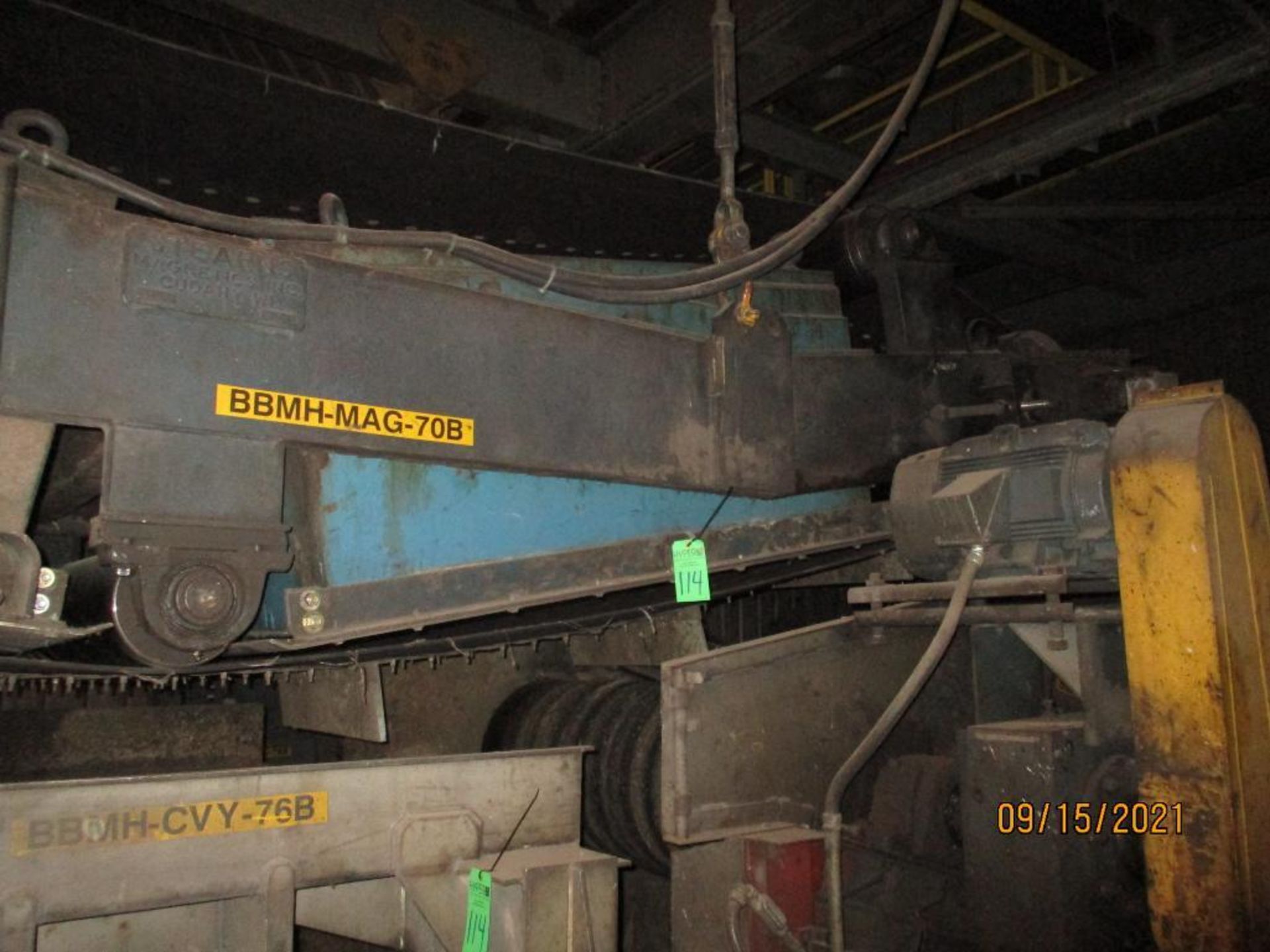 Stearns Model 68-A Tandem In Line Electro Magnetic Separator S/N A-41280, Located On Fifth Floor Mez - Image 3 of 11