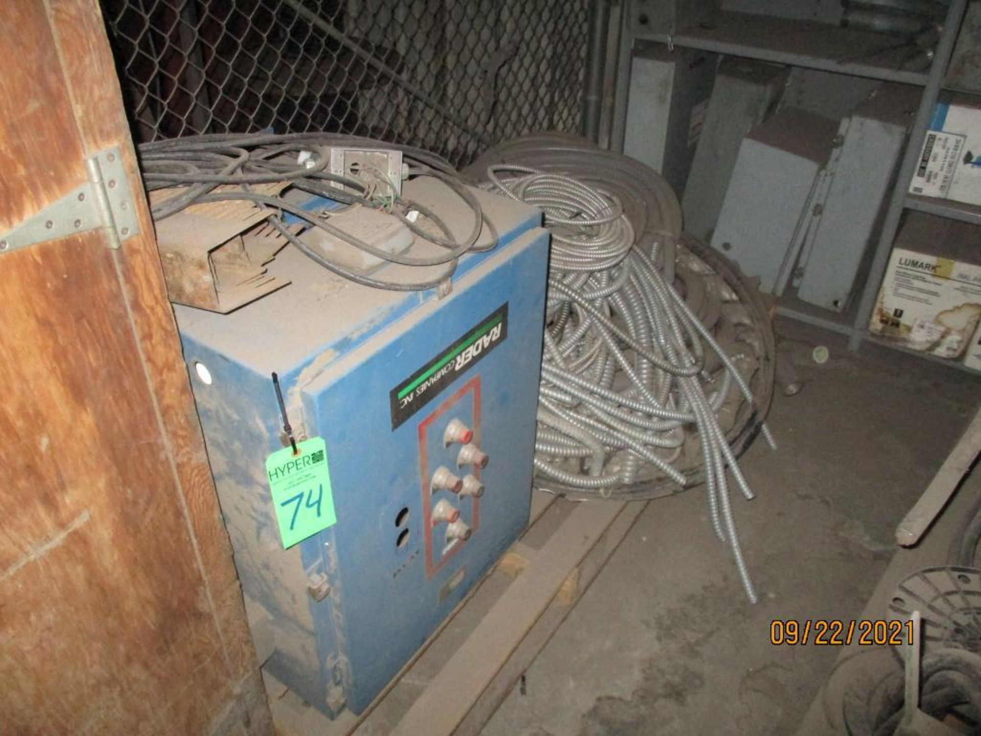 Lot c/o: Large Quantity Of Assorted Electrical Wire With Some Boxes, Located In Upstairs Mezzanine - Image 3 of 17