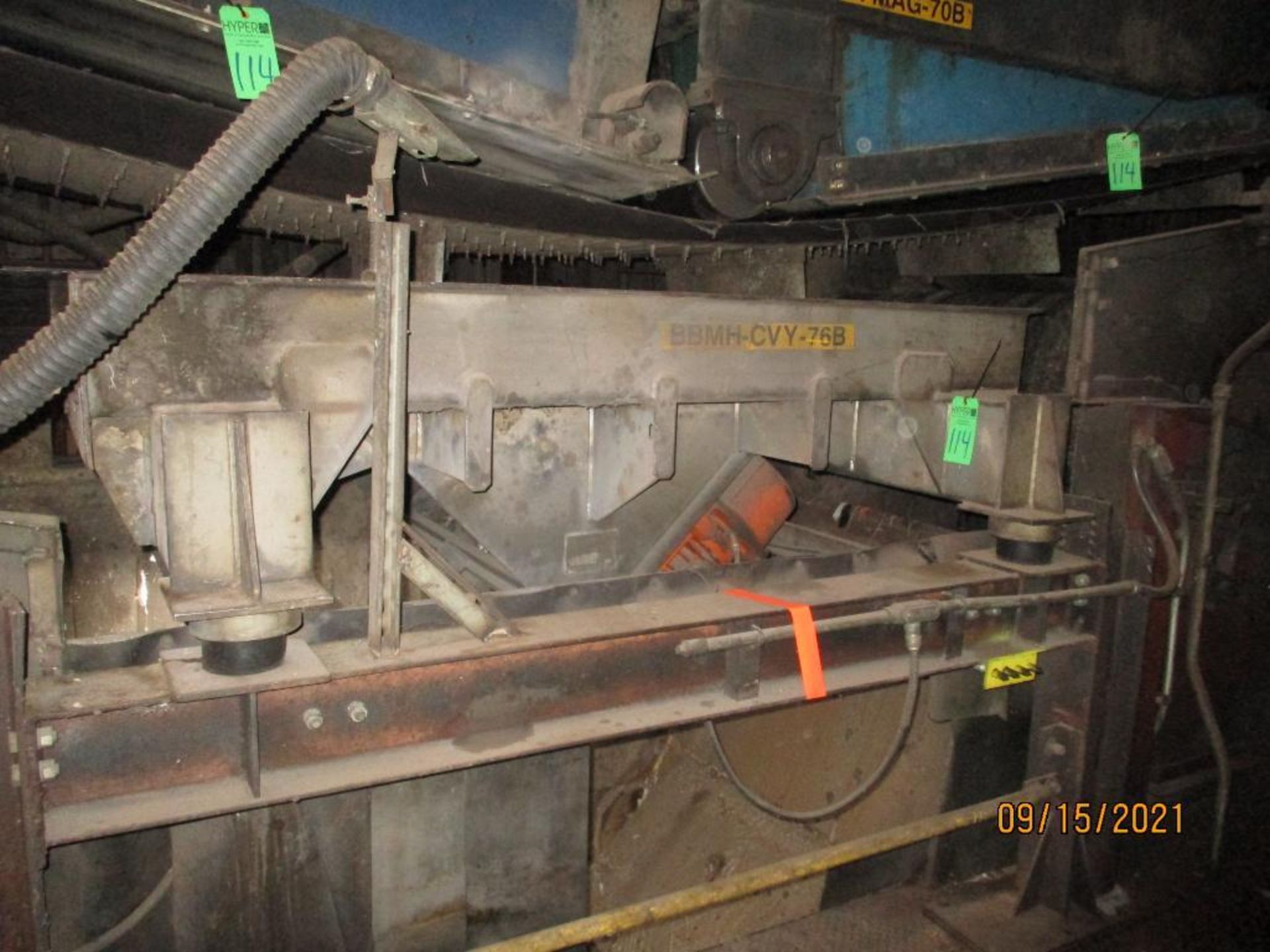Stearns Model 68-A Tandem In Line Electro Magnetic Separator S/N A-41280, Located On Fifth Floor Mez - Image 4 of 11