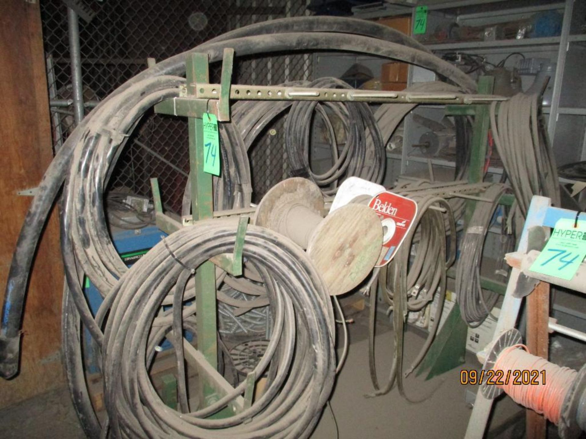 Lot c/o: Large Quantity Of Assorted Electrical Wire With Some Boxes, Located In Upstairs Mezzanine - Image 5 of 17