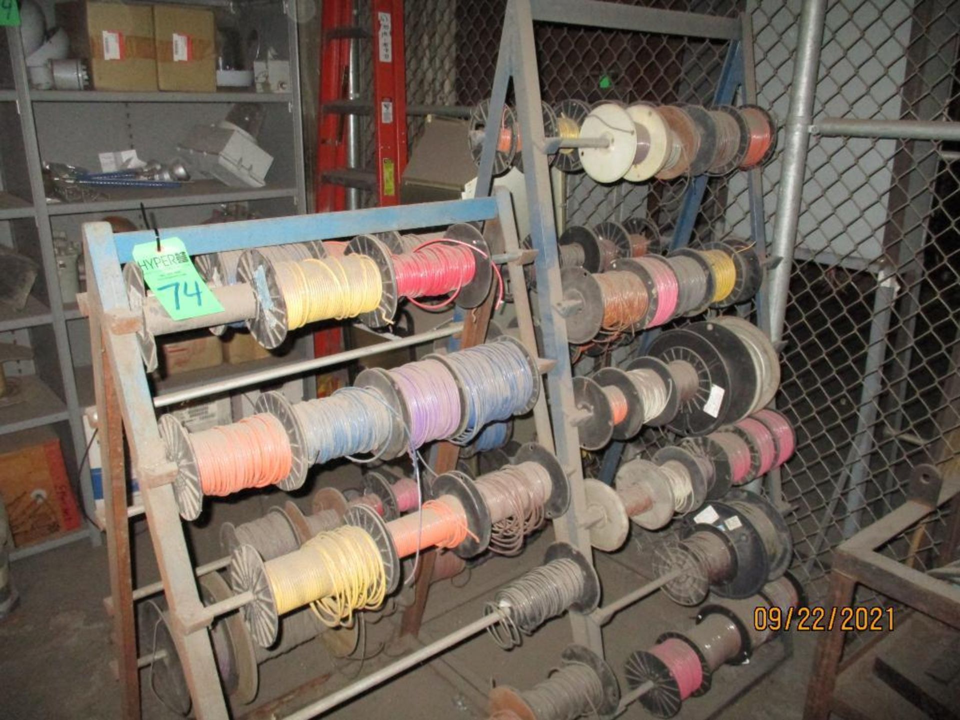 Lot c/o: Large Quantity Of Assorted Electrical Wire With Some Boxes, Located In Upstairs Mezzanine - Image 4 of 17