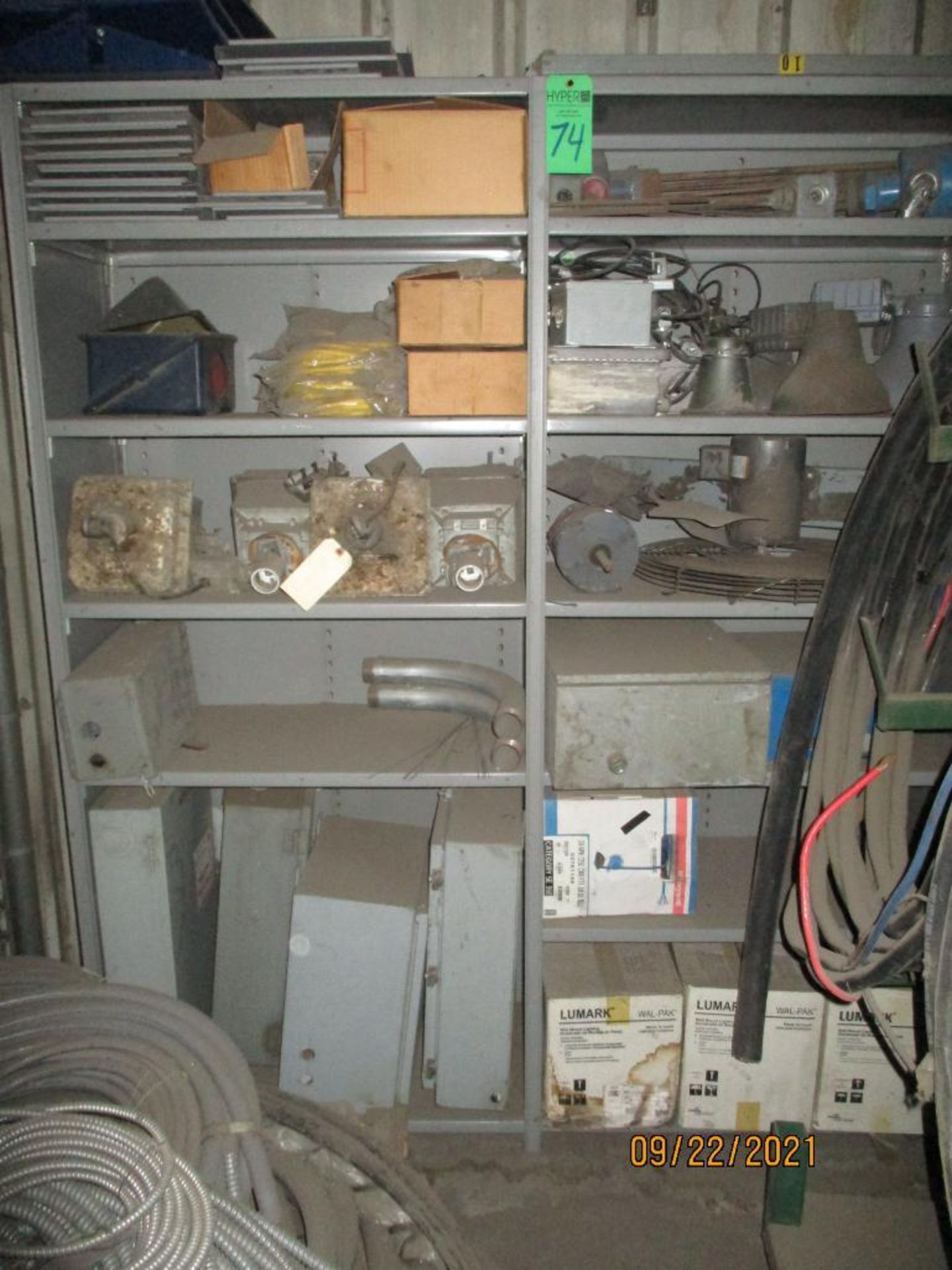 Lot c/o: Large Quantity Of Assorted Electrical Wire With Some Boxes, Located In Upstairs Mezzanine - Image 7 of 17
