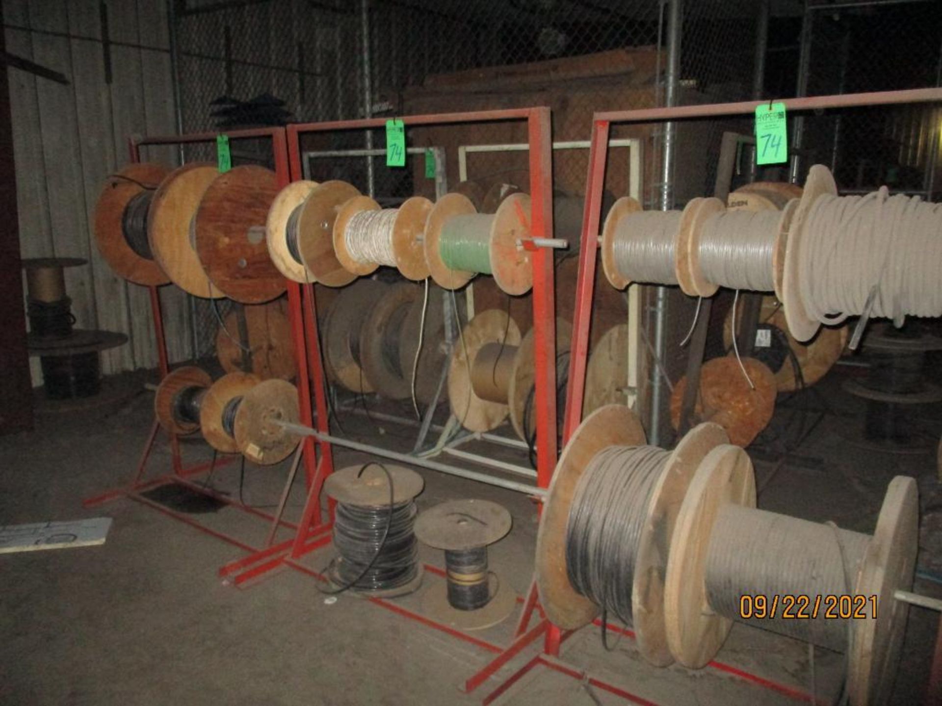 Lot c/o: Large Quantity Of Assorted Electrical Wire With Some Boxes, Located In Upstairs Mezzanine - Image 13 of 17