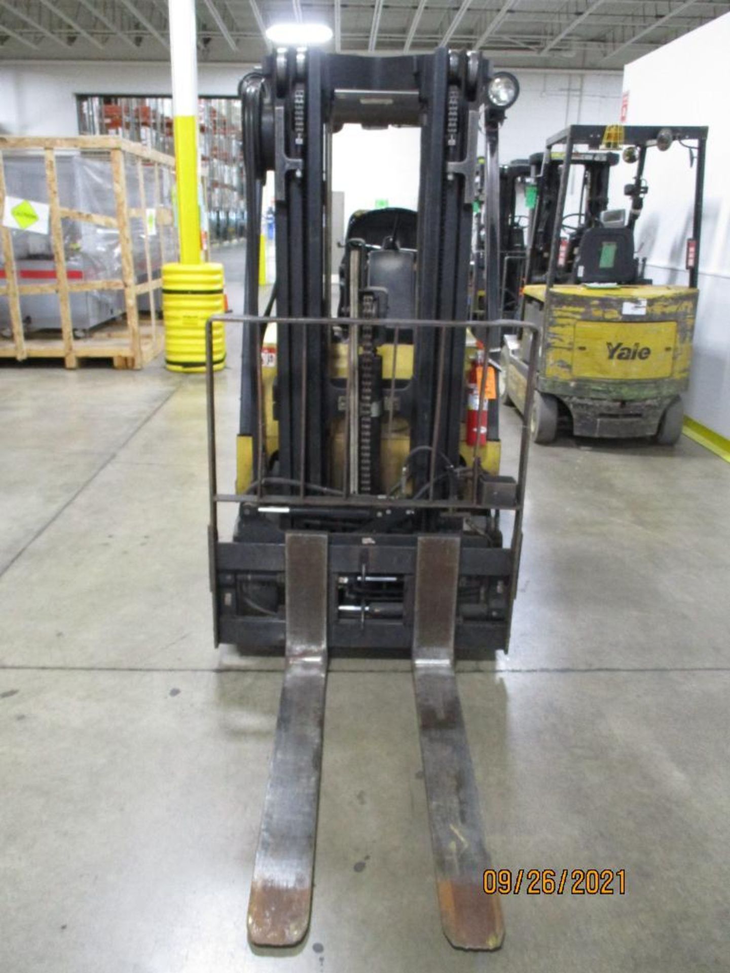 Hyster 5,350-LBS. Capacity Model E50XL-33 Electric Forklift Truck S/N: C108V07842J, Triple Mast, Aut - Image 4 of 6