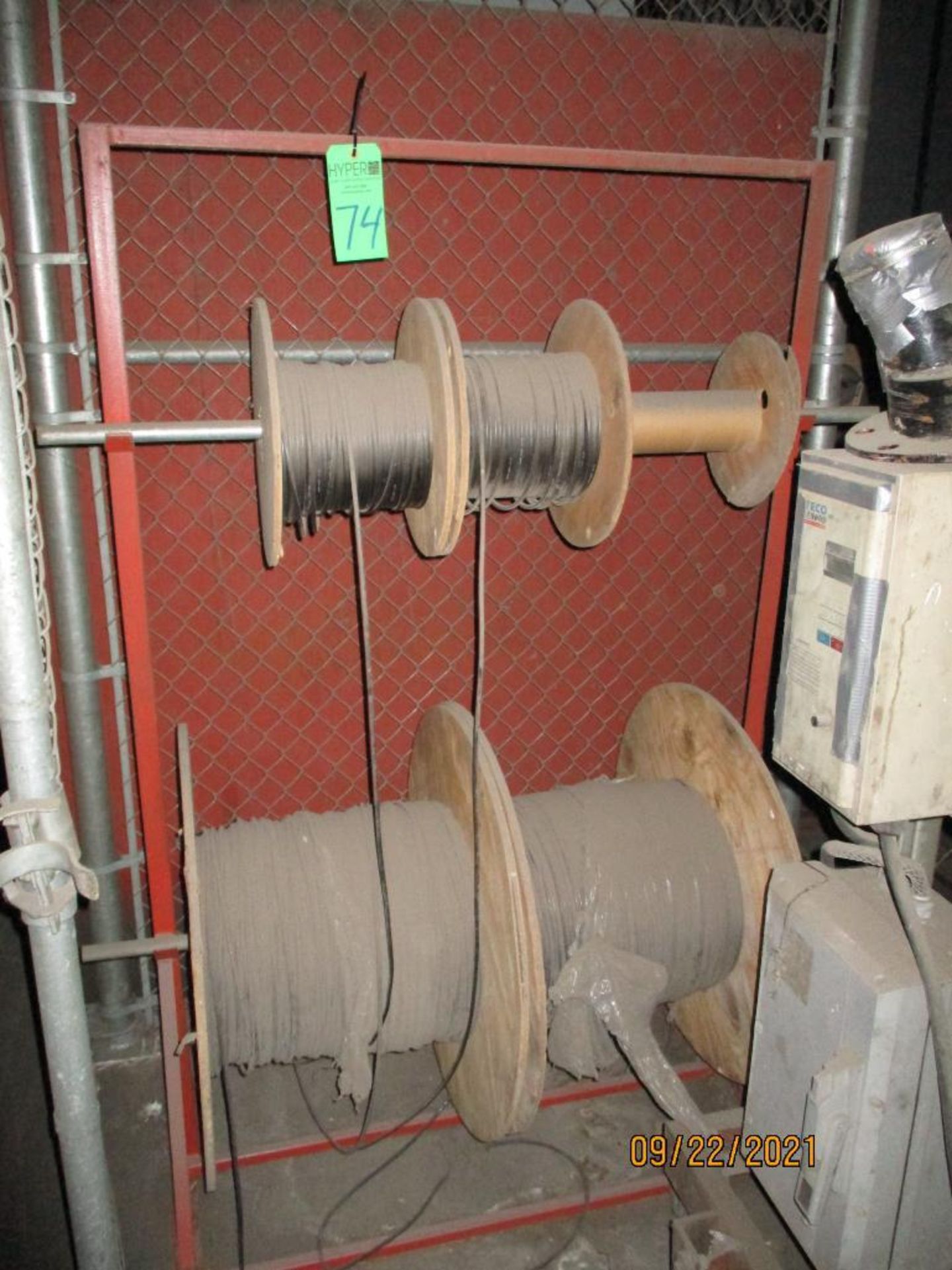 Lot c/o: Large Quantity Of Assorted Electrical Wire With Some Boxes, Located In Upstairs Mezzanine - Image 15 of 17