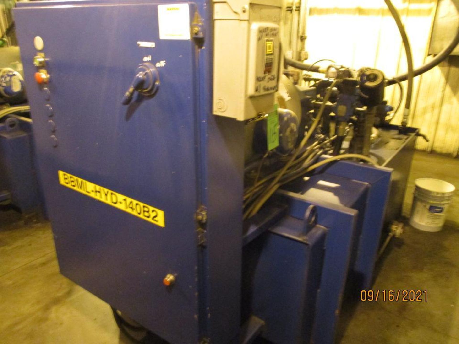 S & T Manufacturing 11-Cubic Yard RDF Compactor With Hydraulic Unit S/N 501-0182 - Image 9 of 12