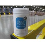 Lot of Waxman Kleen Freak Sanitizing Wipes consisting of 33,696 packages on 52 pallets. Each package