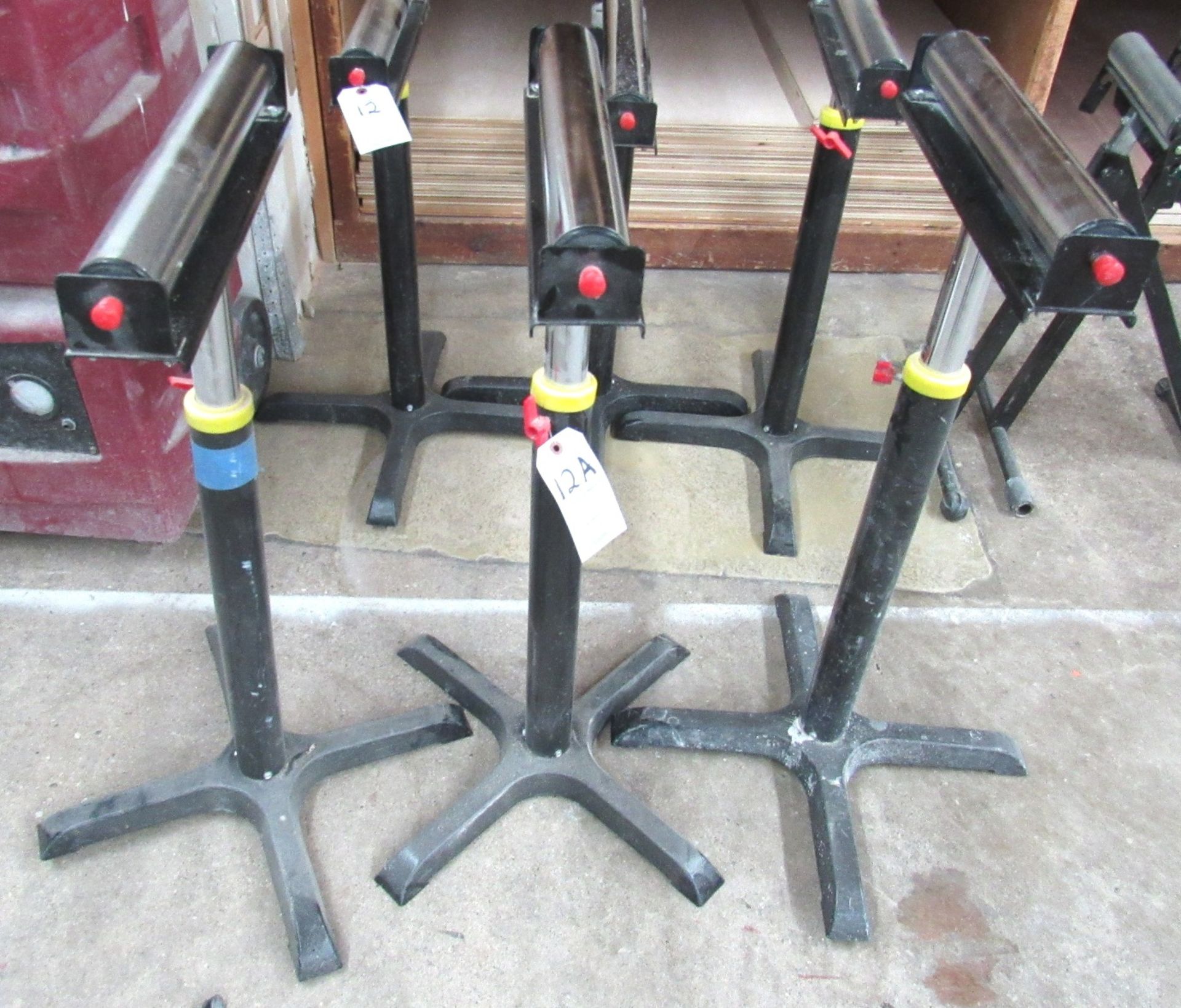 (3) 15" Adjustable Roller Stand