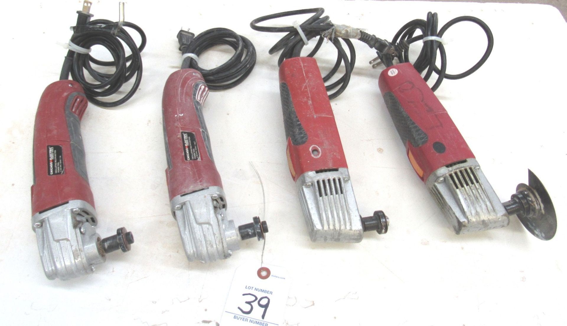 (4) Chicago Electric 21,000 RPM Osillating MultiFunction Power Tool