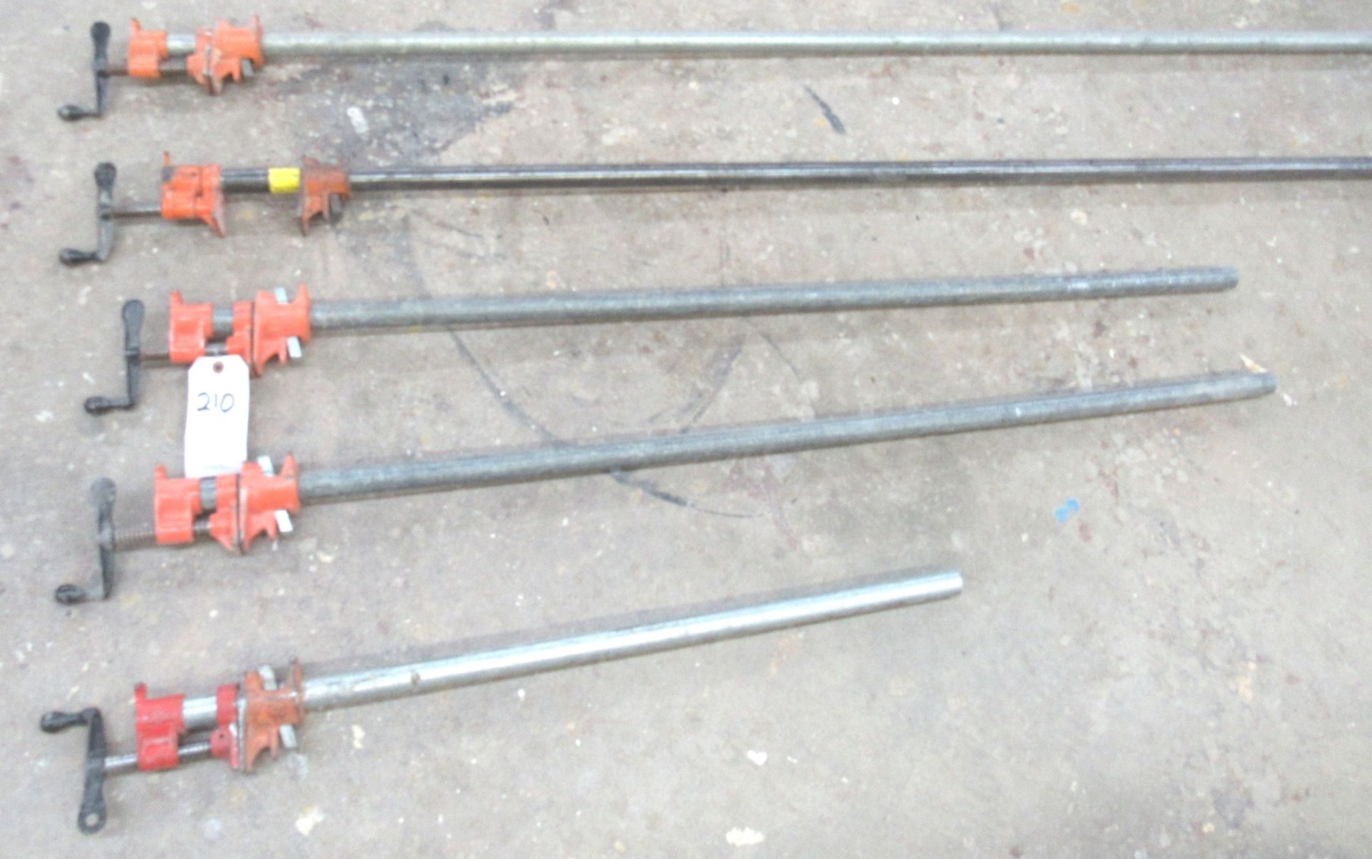 (6) Pony & ACC 1" Pipe Clamps