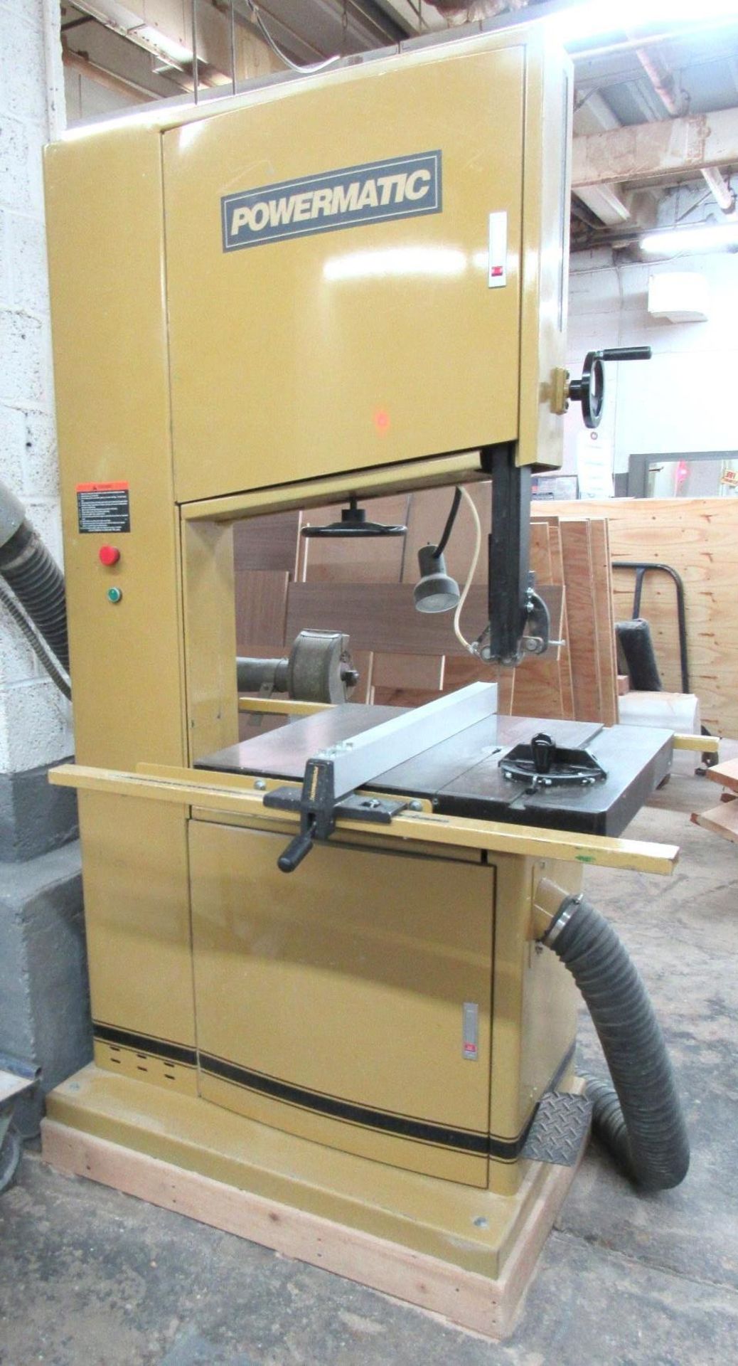 Powermatic Mod.2415-3 24" Vertical Band Saw - S/N 05082415448 (New 2005), 24" Throat, 15" Max.