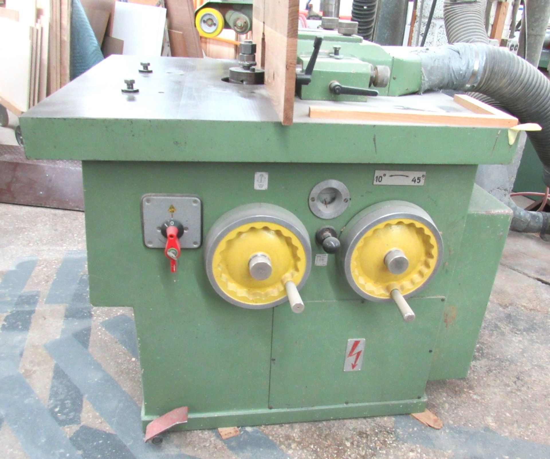 Gomad Mod. DFFA-5 Shaper - Variable Speed 4000 - 10,000 RPM, 1.25" Spindle Dia., Tilting Arbor, - Image 2 of 5