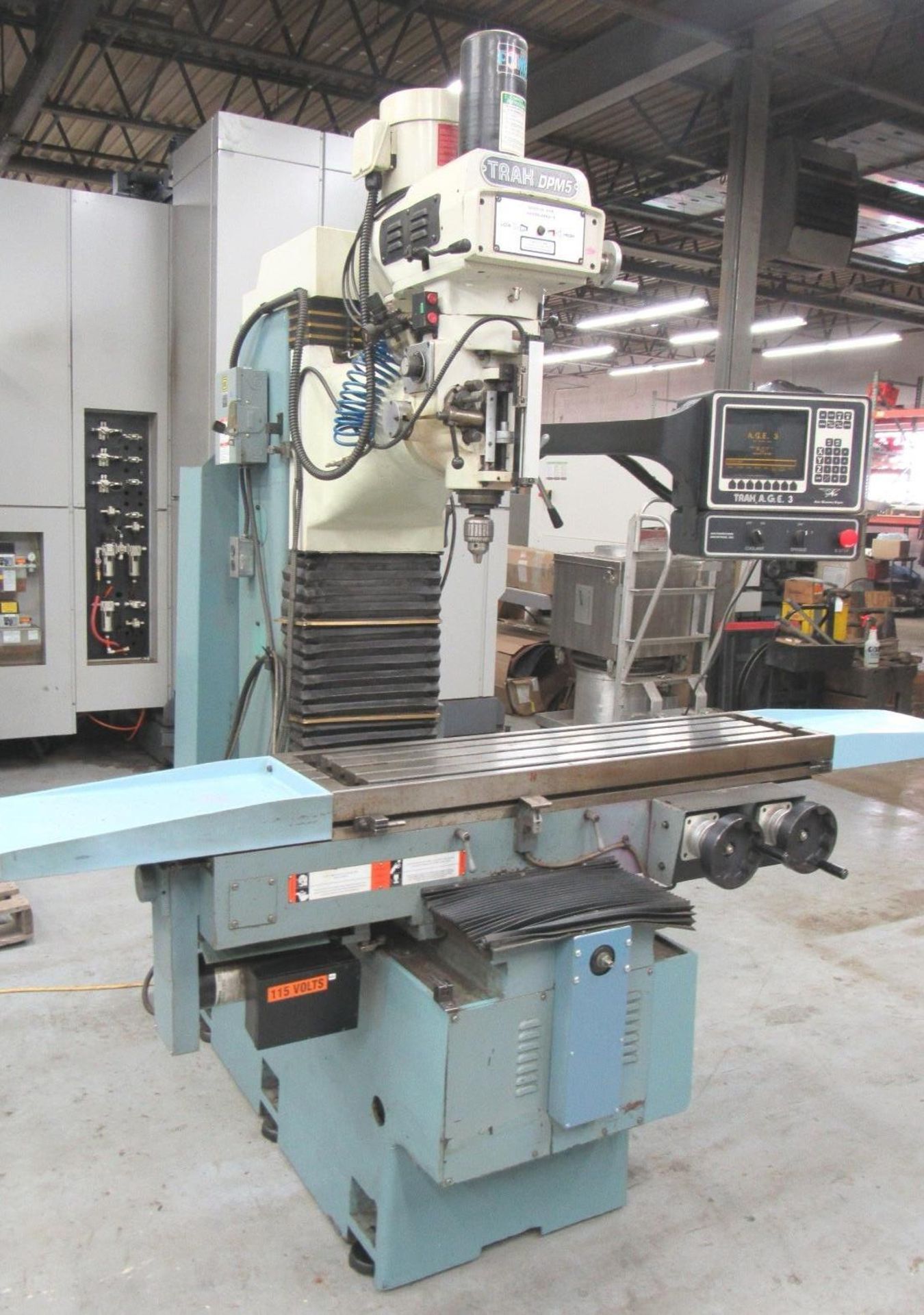 SWI –TRAK Mod. DPM5 3-Axis 5HP CNC Bed Type Milling Machine - Image 2 of 9