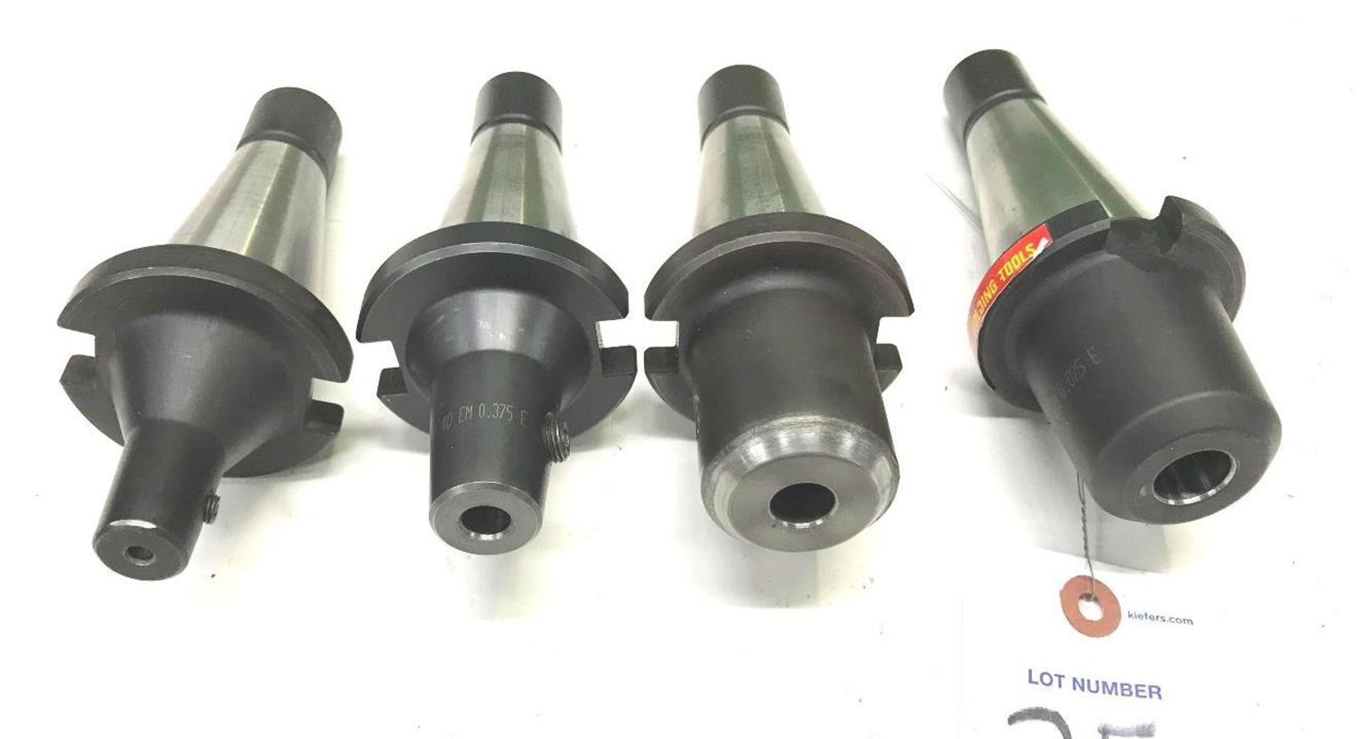 (4) New Unused ETM NMTB 40 Toolholders