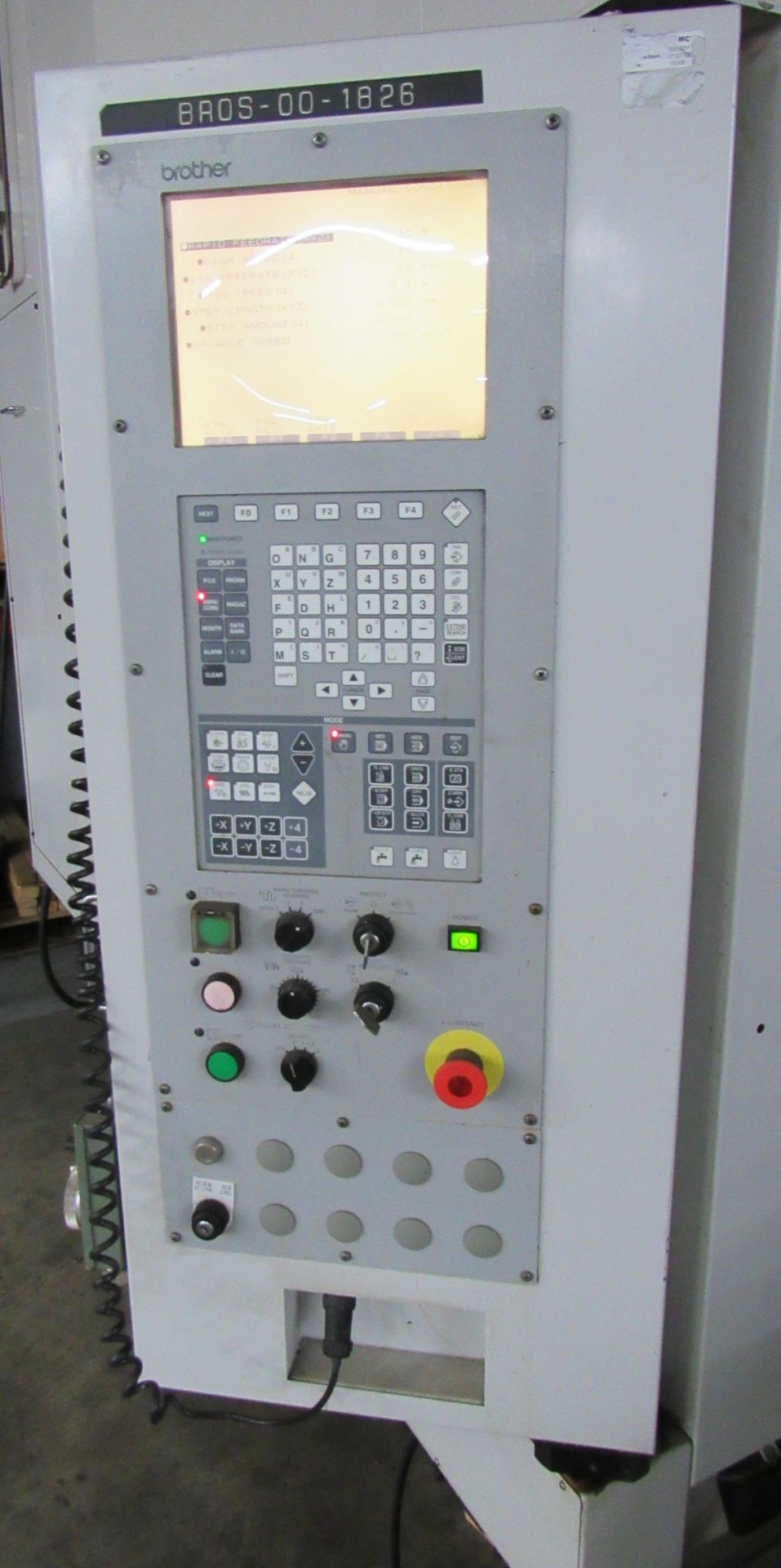 Brother Mod. TC-32A 4-Axis CNC Drilling & Tapping Center - Image 5 of 6