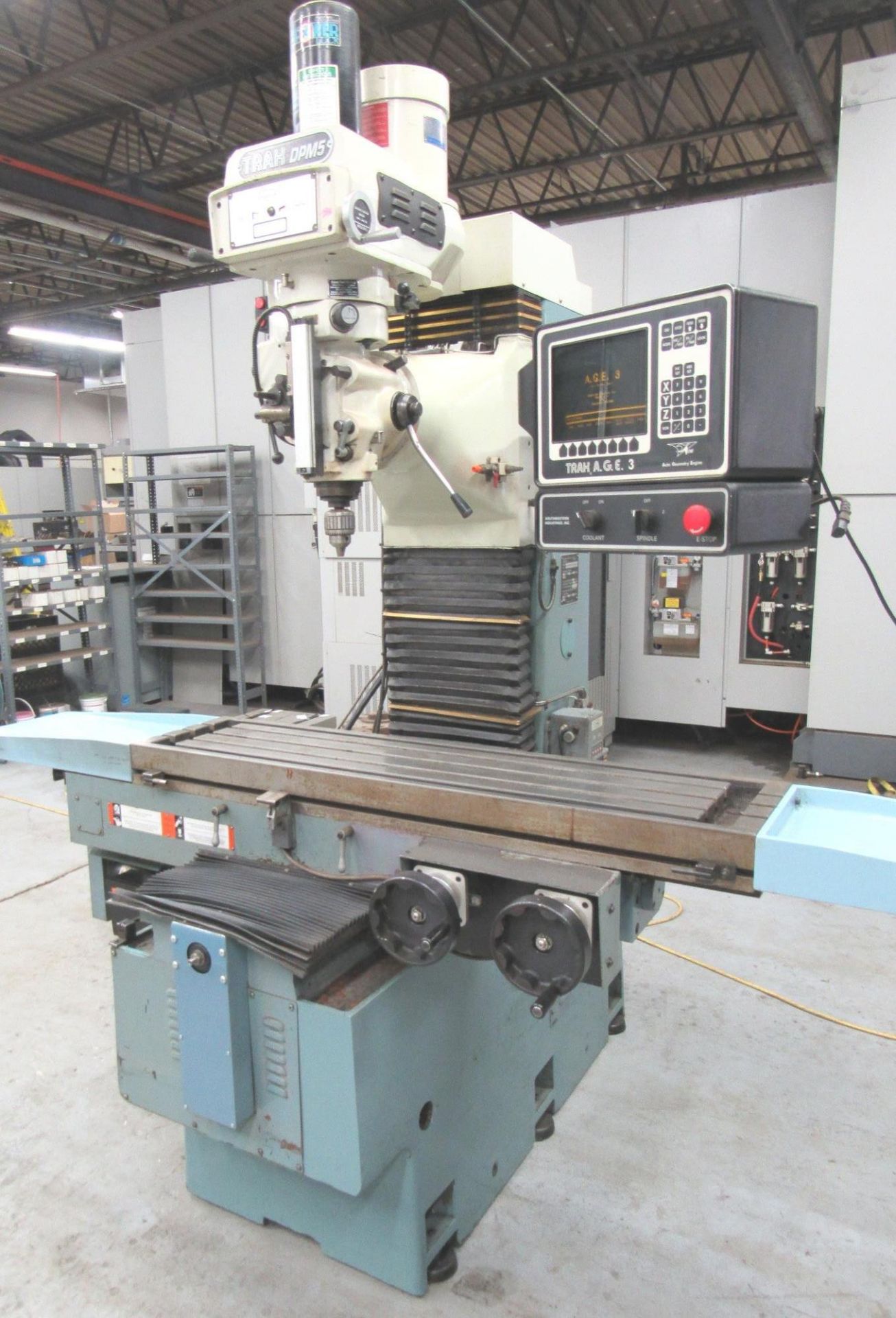 SWI –TRAK Mod. DPM5 3-Axis 5HP CNC Bed Type Milling Machine