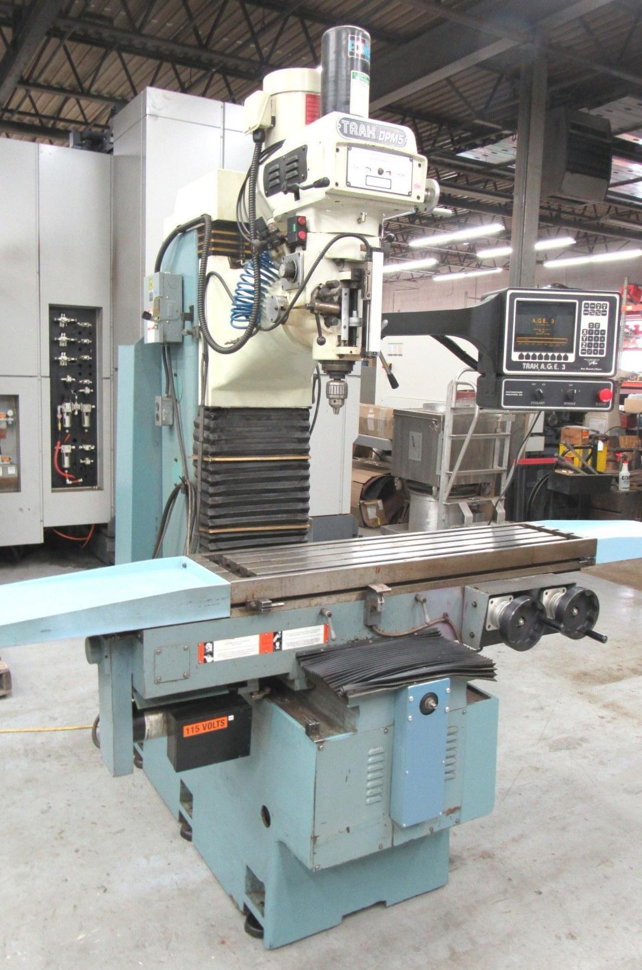 SWI –TRAK Mod. DPM5 3-Axis 5HP CNC Bed Type Milling Machine - Image 6 of 9