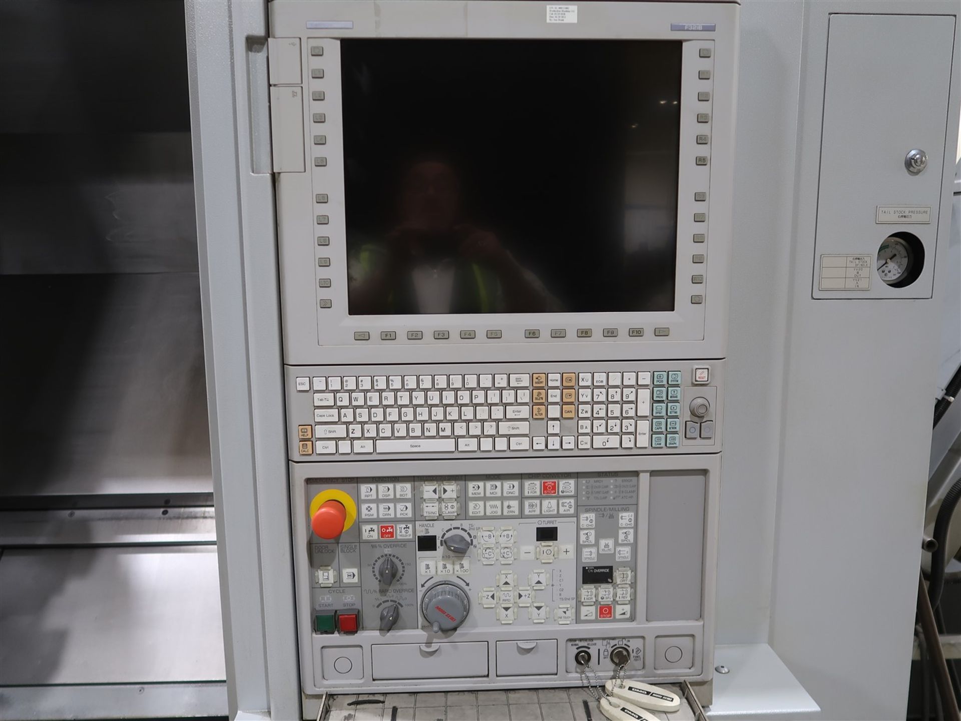 2013 MORI SEIKI SL-403C/800 CNC HORIZONTAL TURNING CENTER, 7.1 IN. BORE, MAPPS IV F32i CNC - Image 12 of 22