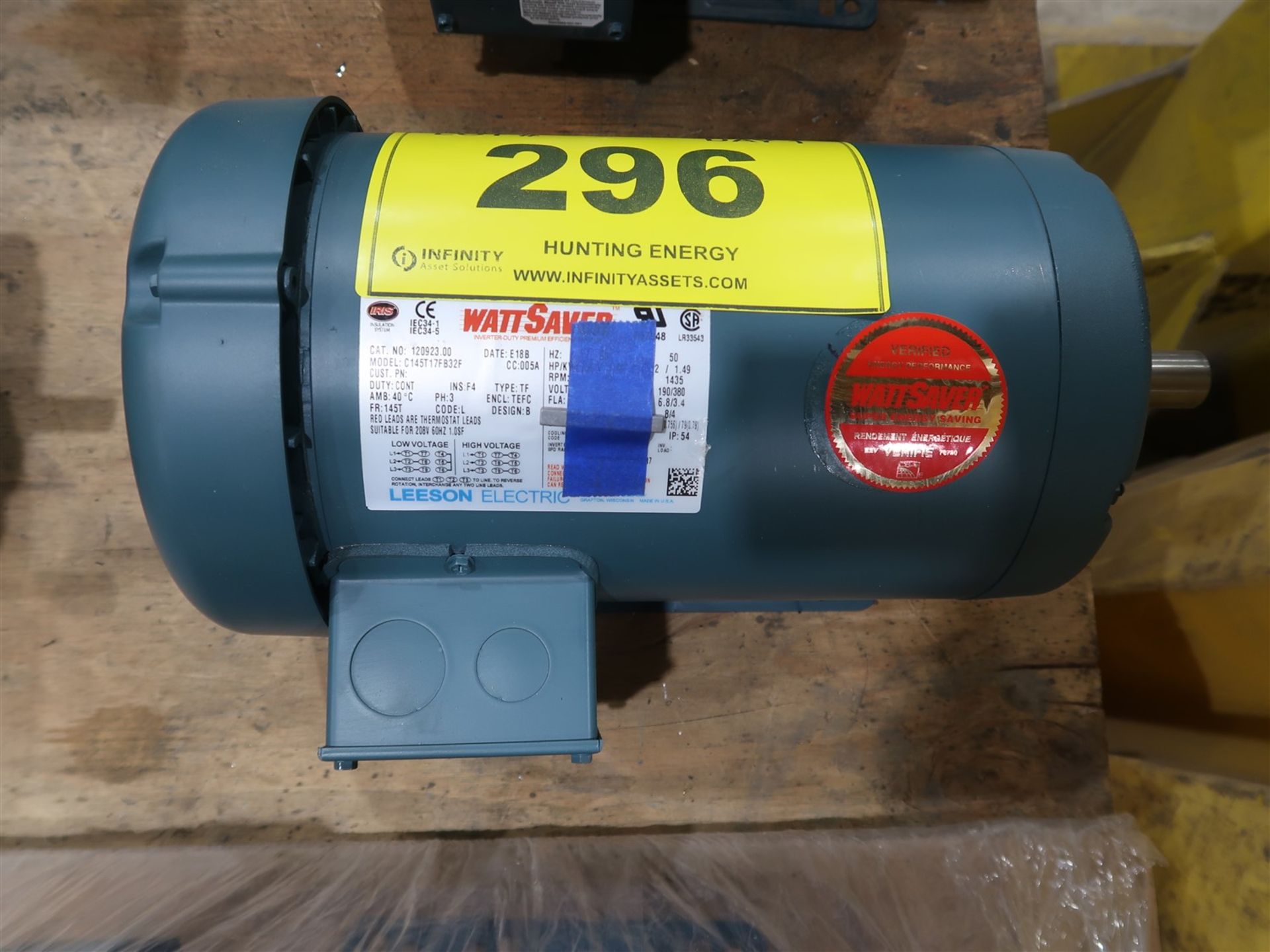 NEW LEESON ELECTRIC MOTOR, 2HP, 230/460V