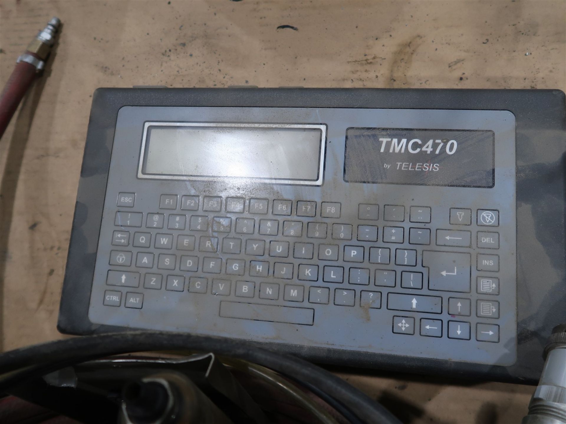 TELESIS PINSTAMP MARKING UNIT, TMP 4210 W/TMC 470 CONTROL PAD - Image 2 of 2
